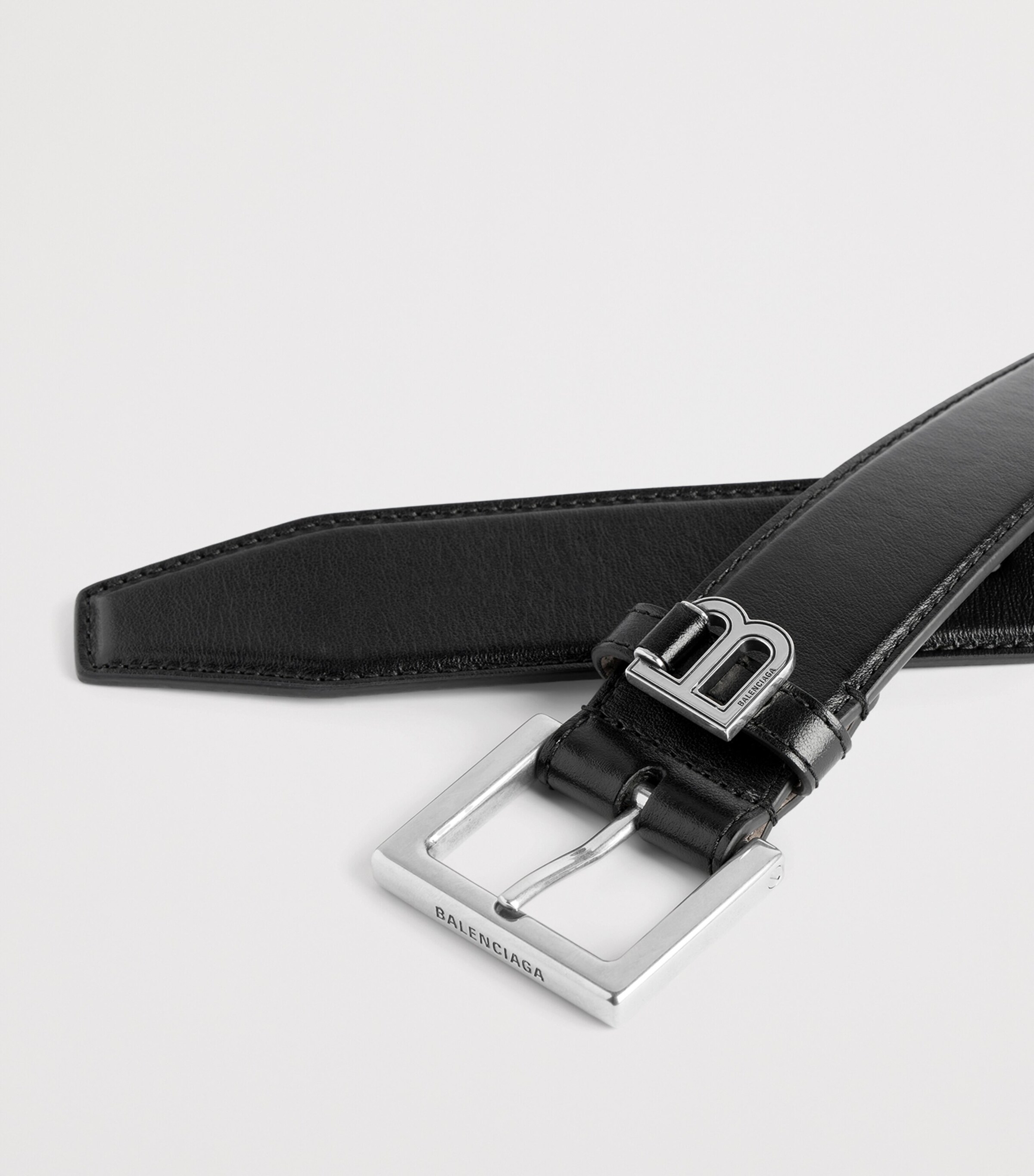 Balenciaga Leather Hourglass Belt Image 4