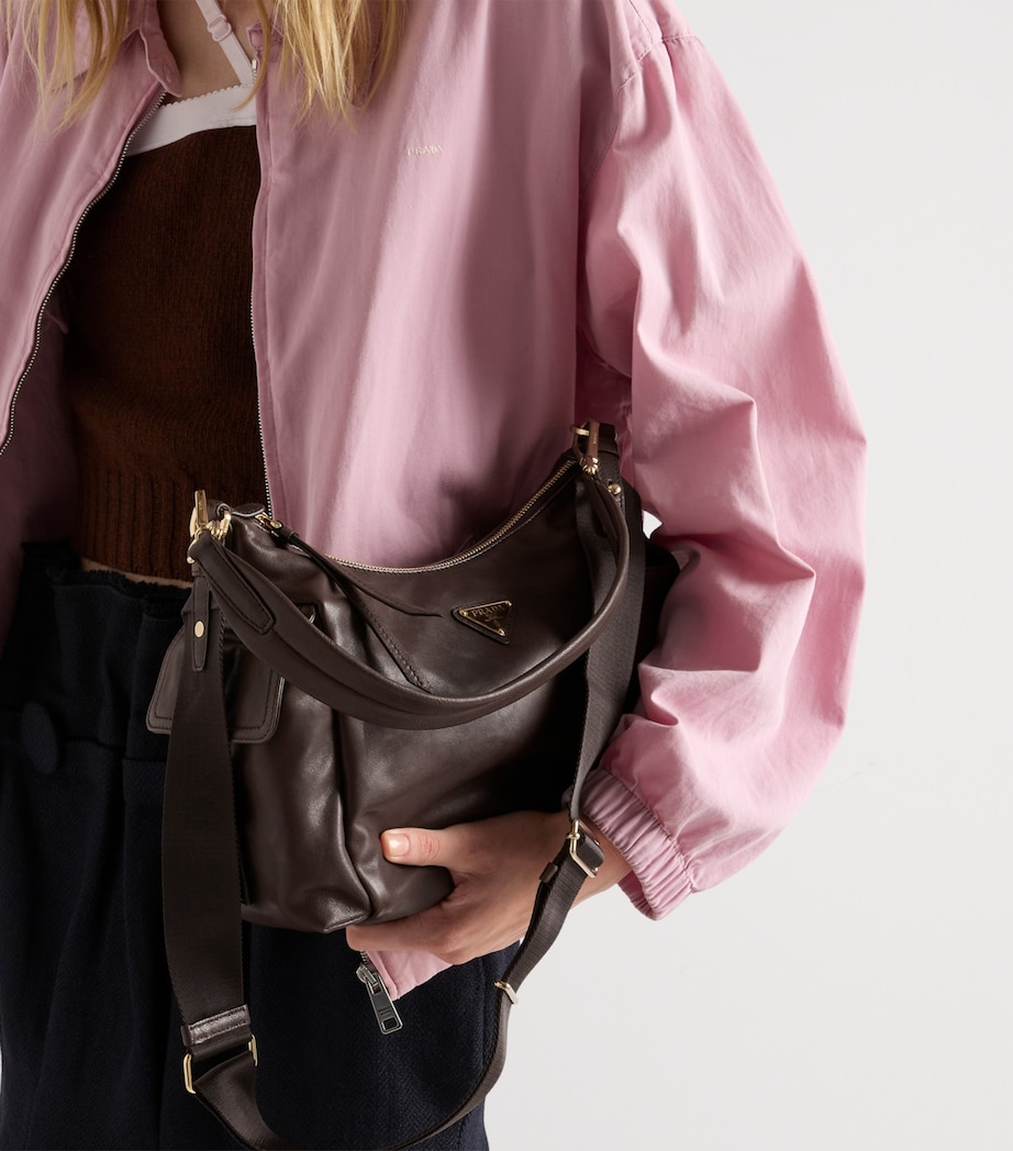Lamb Leather Explore Shoulder Bag F0038 Image 8