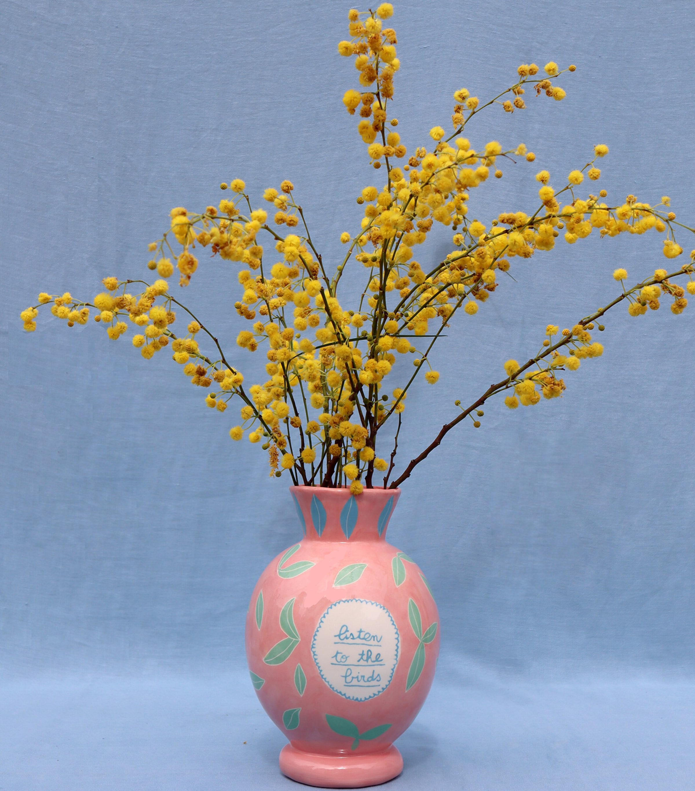 Listen to the Birds Vase (28cm) MULTI Image 2