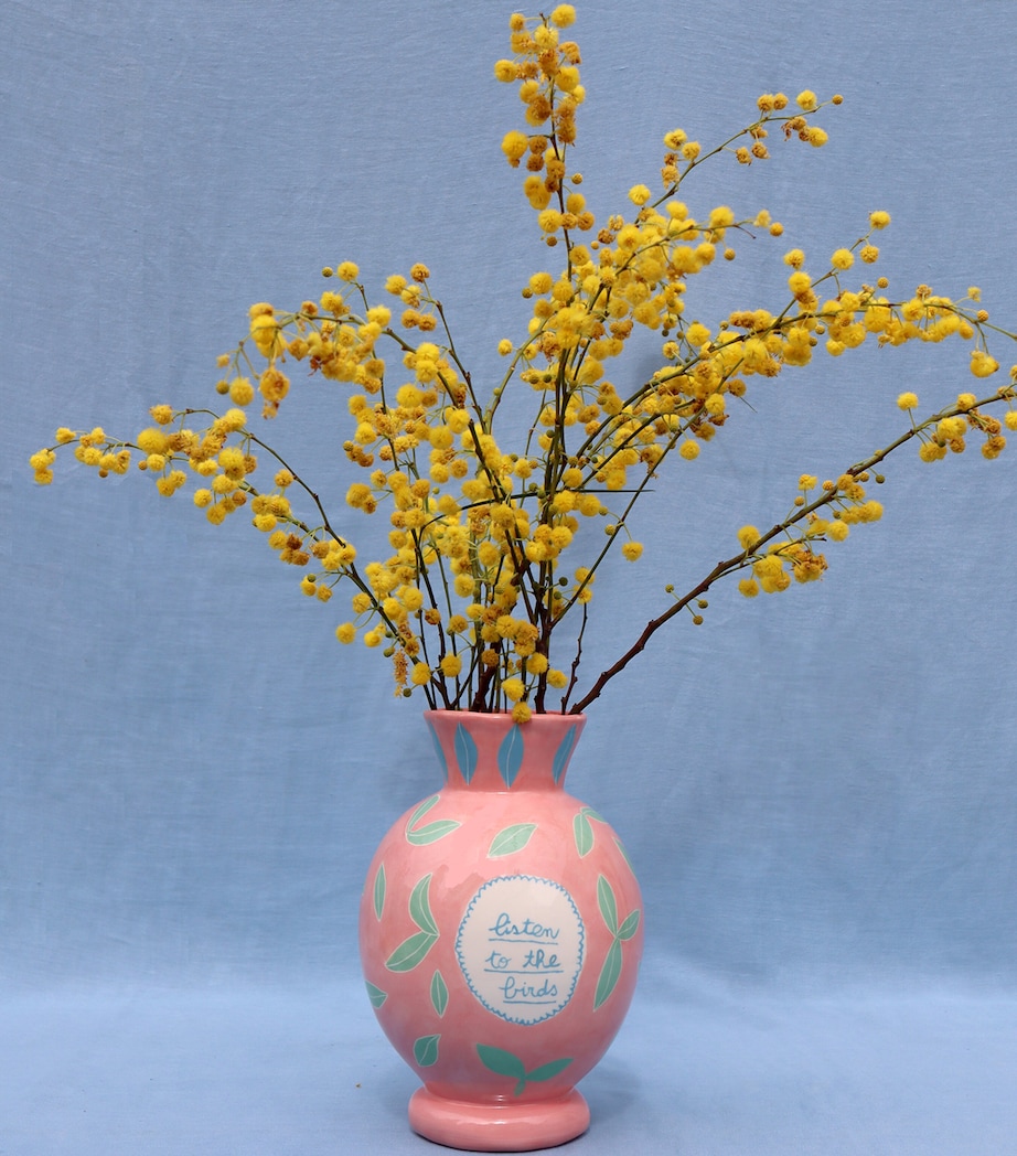 Listen to the Birds Vase (28cm) MULTI Image 2
