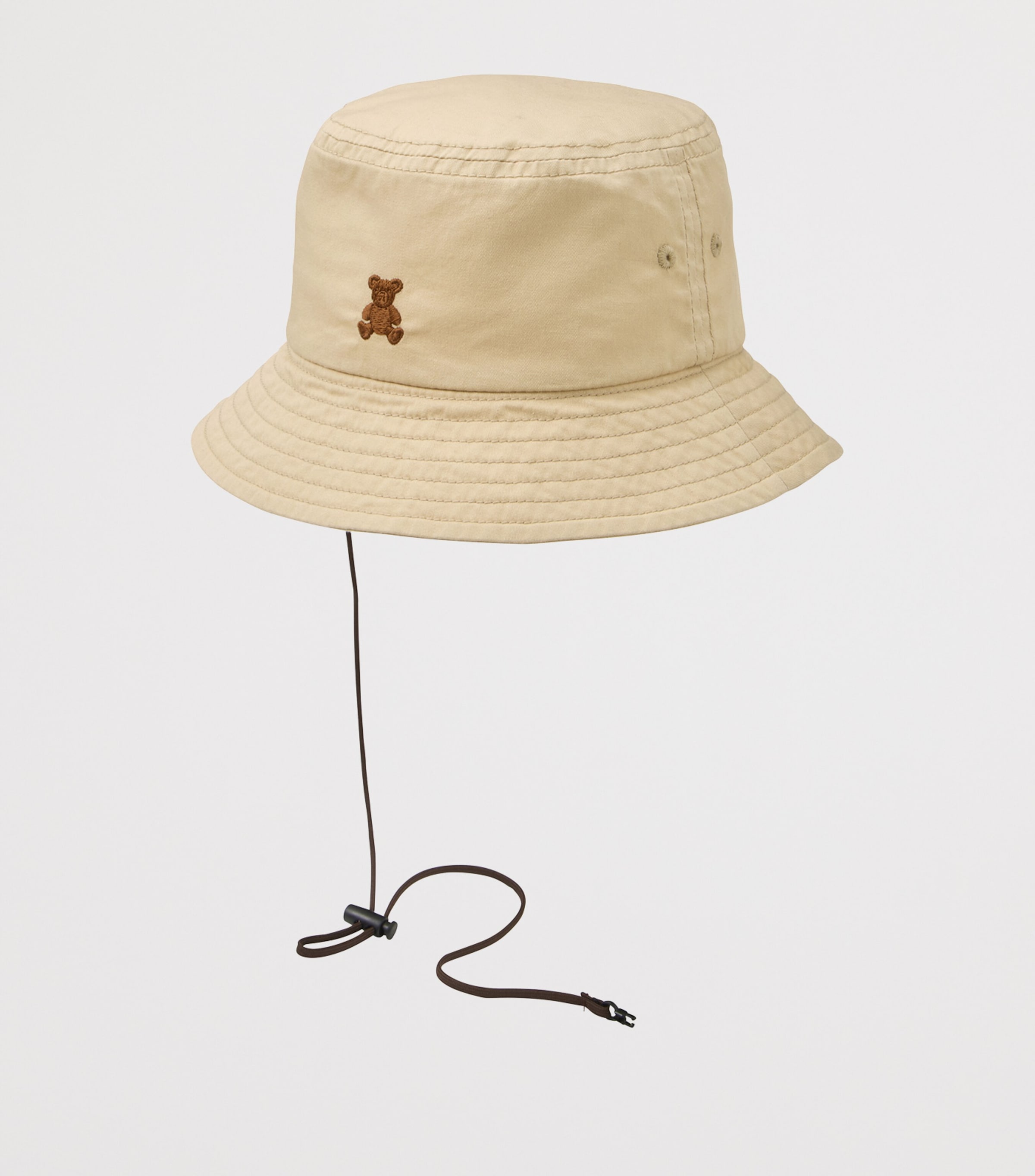 Cotton Bear-Motif Hat 9 Image 4