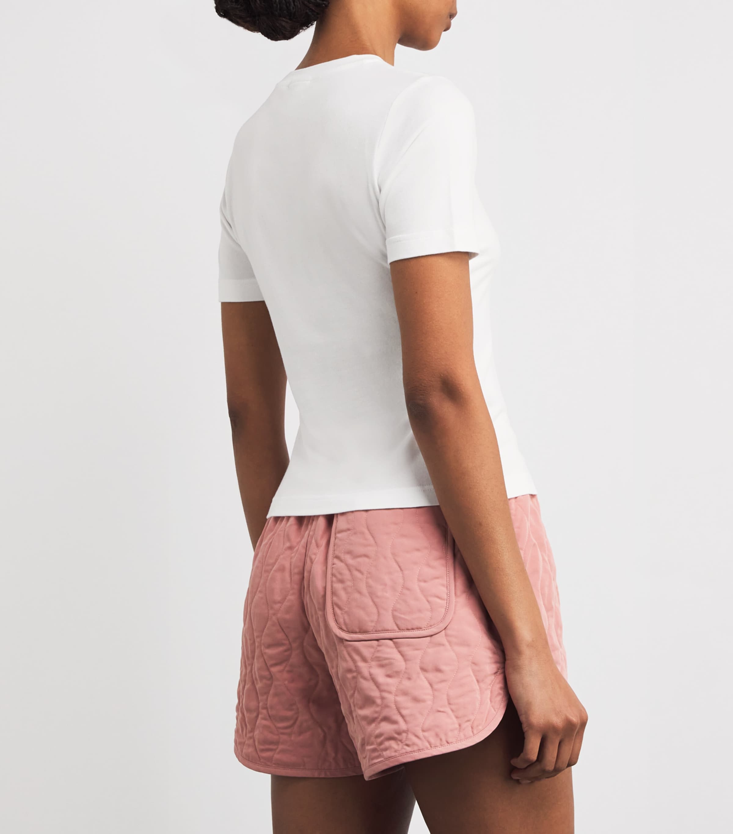 Jersey Slim T-Shirt WHITE Image 4