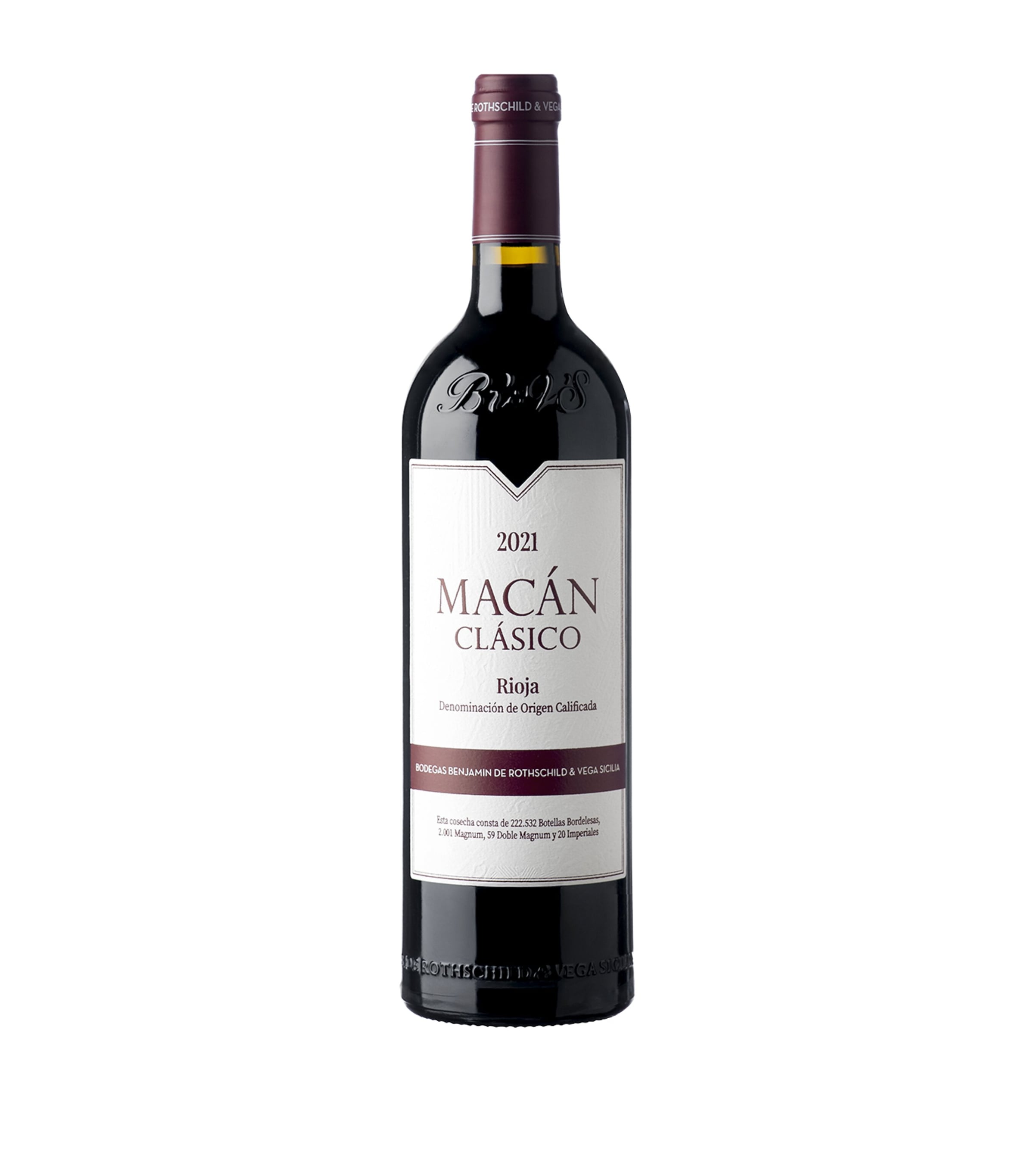 Vega Sicilia Macán Clásico 2021 (75cl) - Sierra Cantabria, Spain Image 1