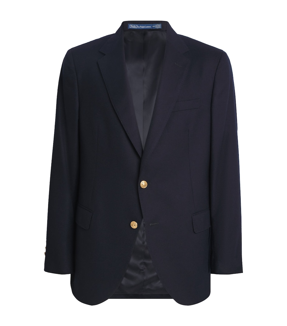 Wool Doeskin Blazer NAVY Image 1