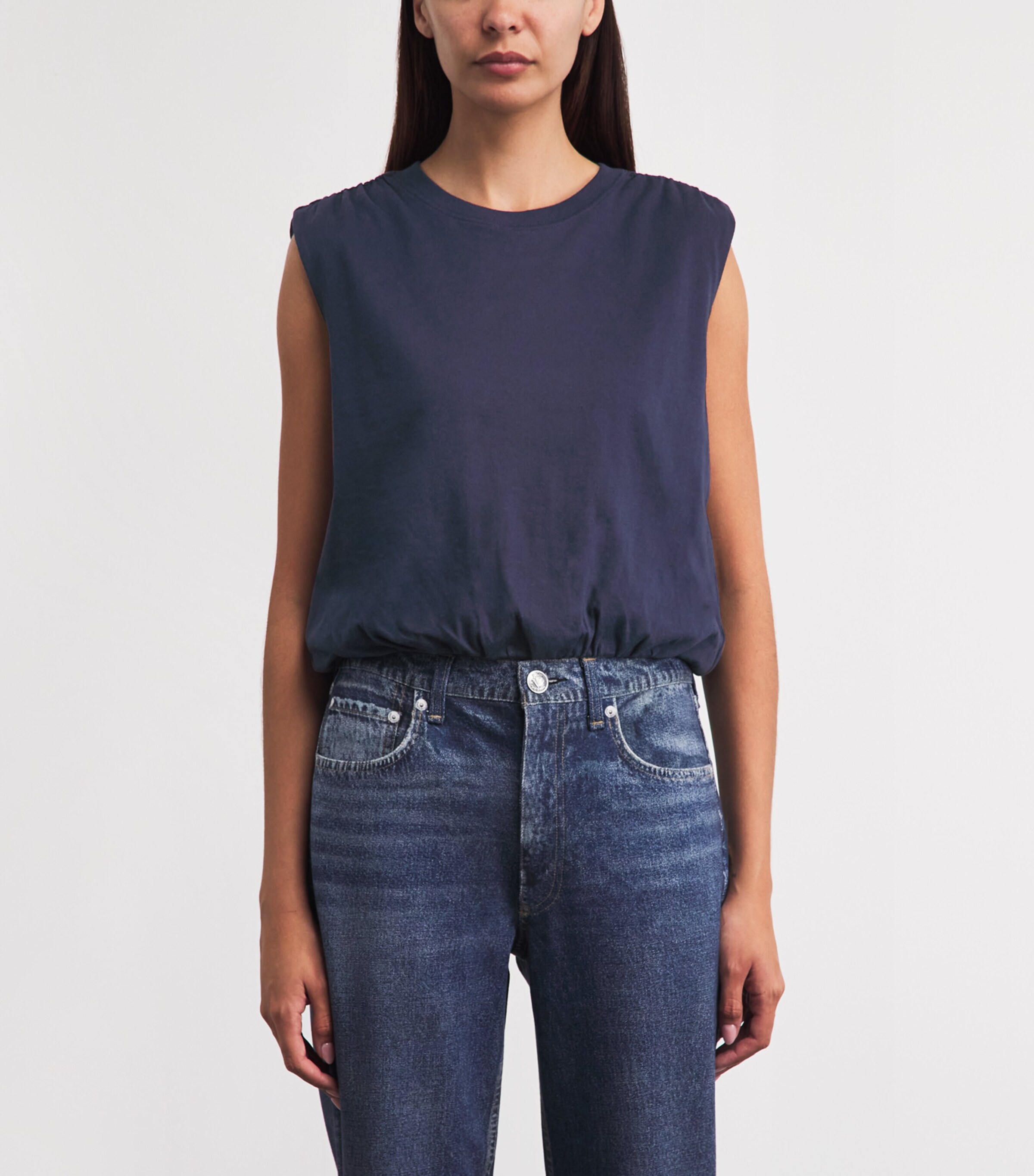 Rag & Bone Womens Mica Bubble Crop Top Sal Image 4