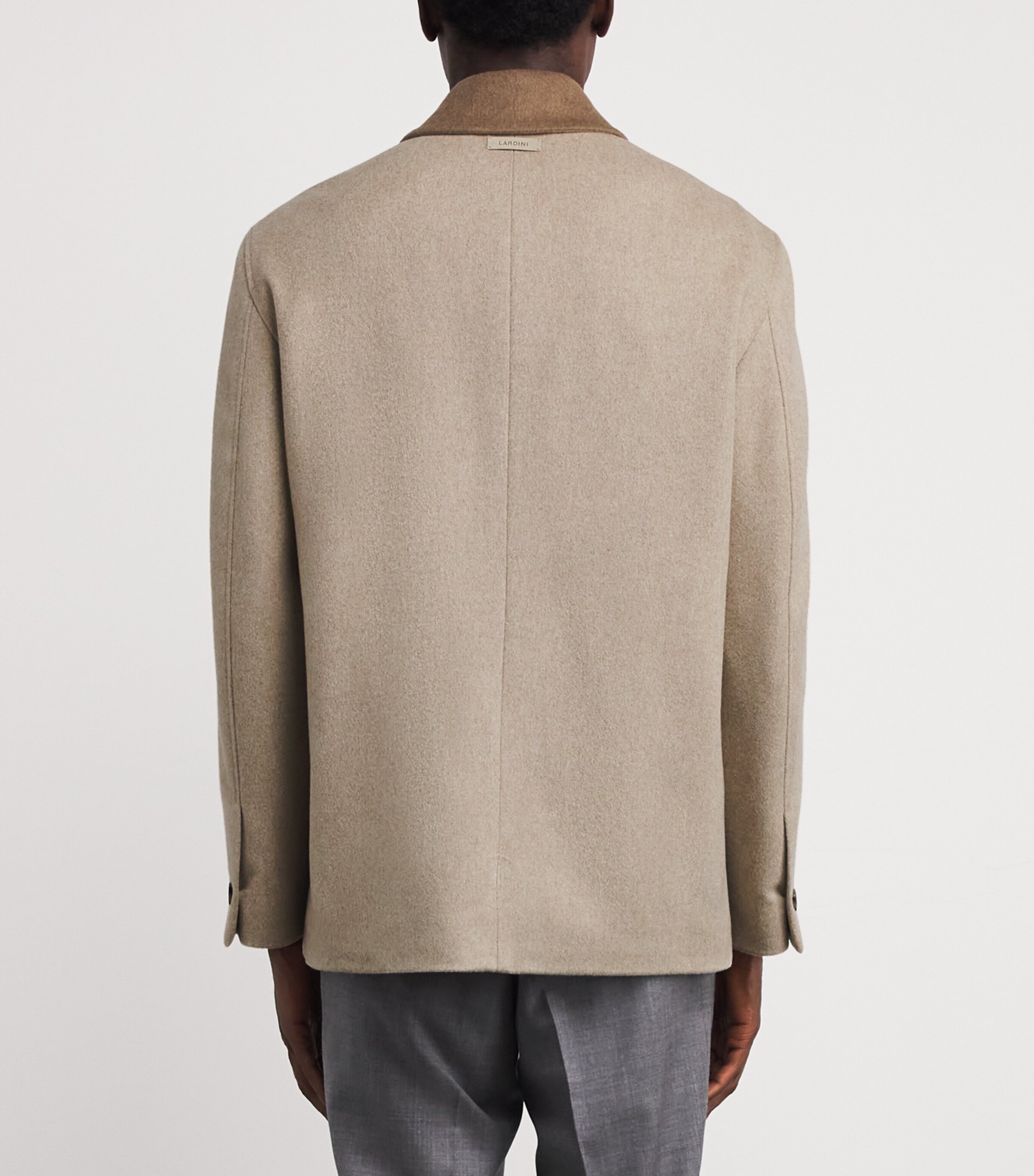 Virgin Wool Field Jacket 200 BROWN Image 4