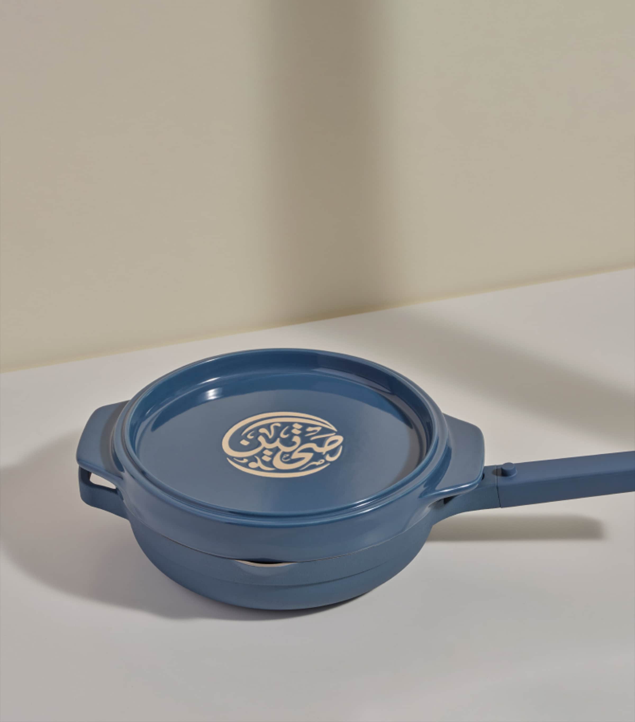 Stoneware Flipping Platter (32cm) BLUE SALT Image 3