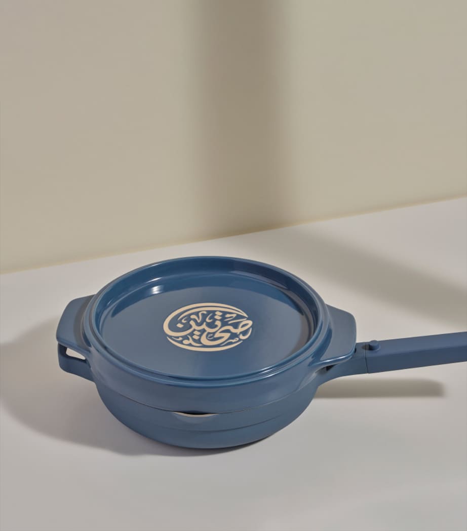 Stoneware Flipping Platter (32cm) BLUE SALT Image 3