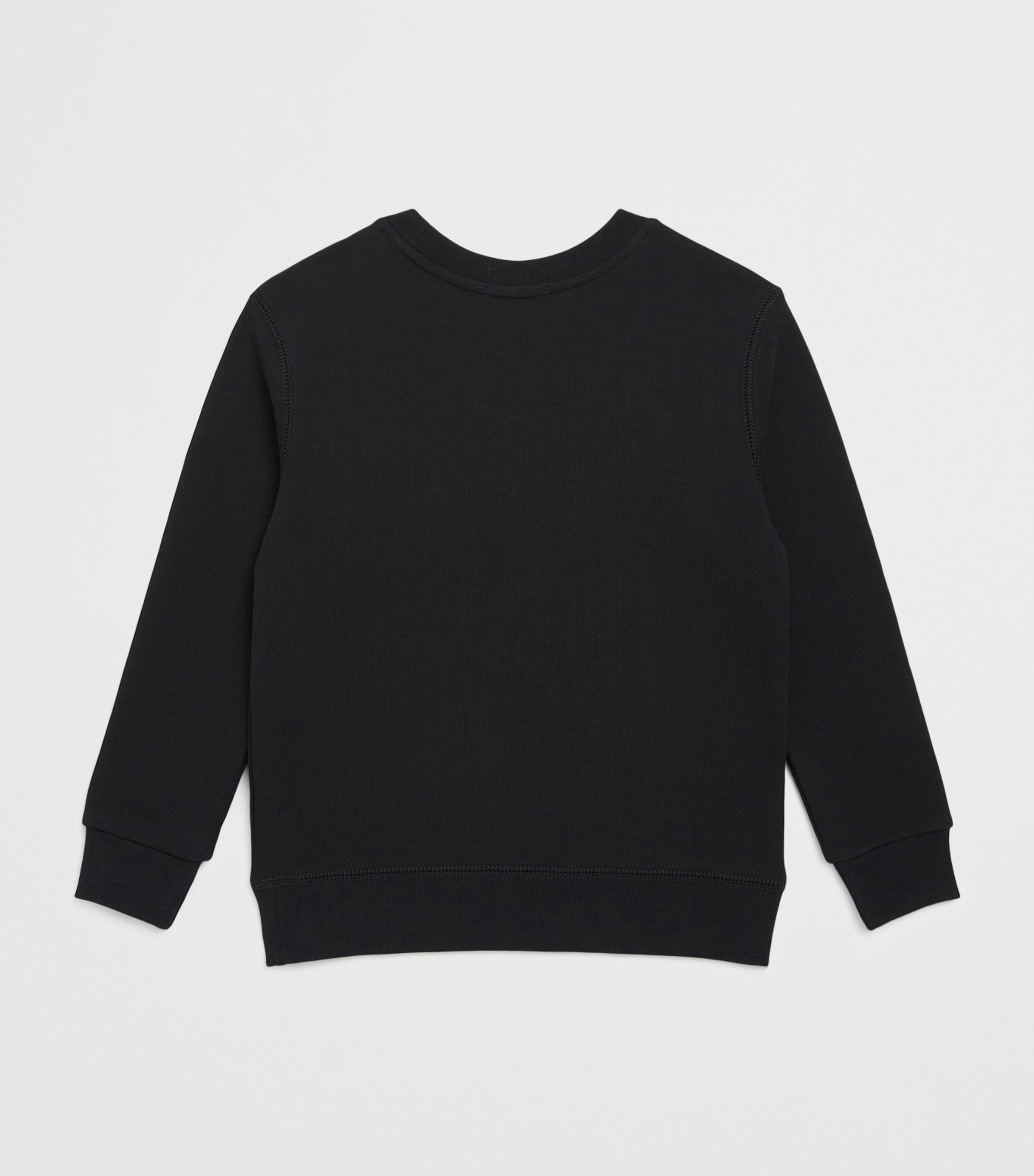 Cotton Polo Bear Sweatshirt (6-14 Years) BLACK Image 2