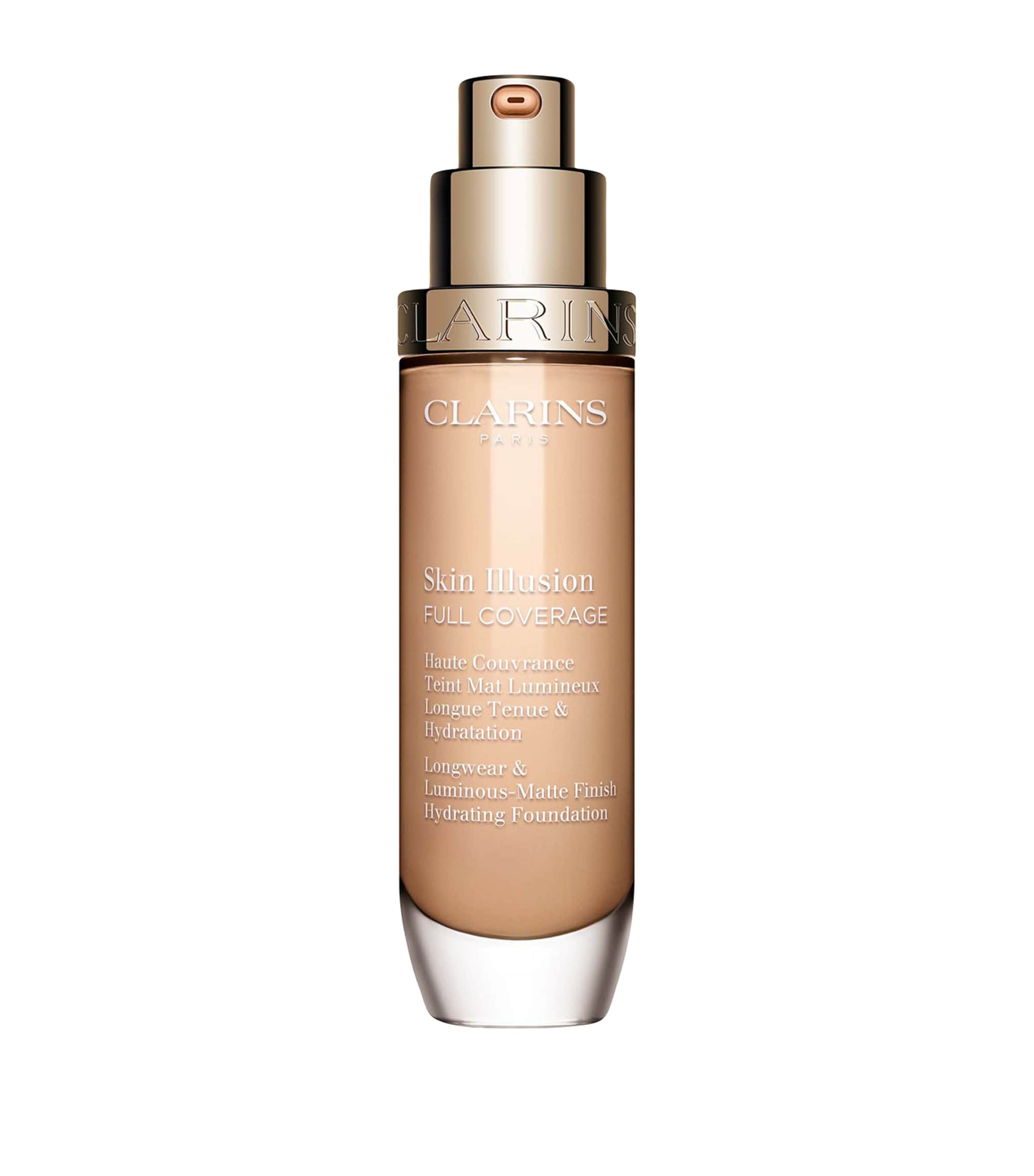 Clarins Skin Illusion Full Coverage Foundation | Make-up | Face | Foundations | Designers | Clarins Clarins Skin Illusion Full Coverage Foundation | Make-up | Face | Foundations | Designers | Clarins