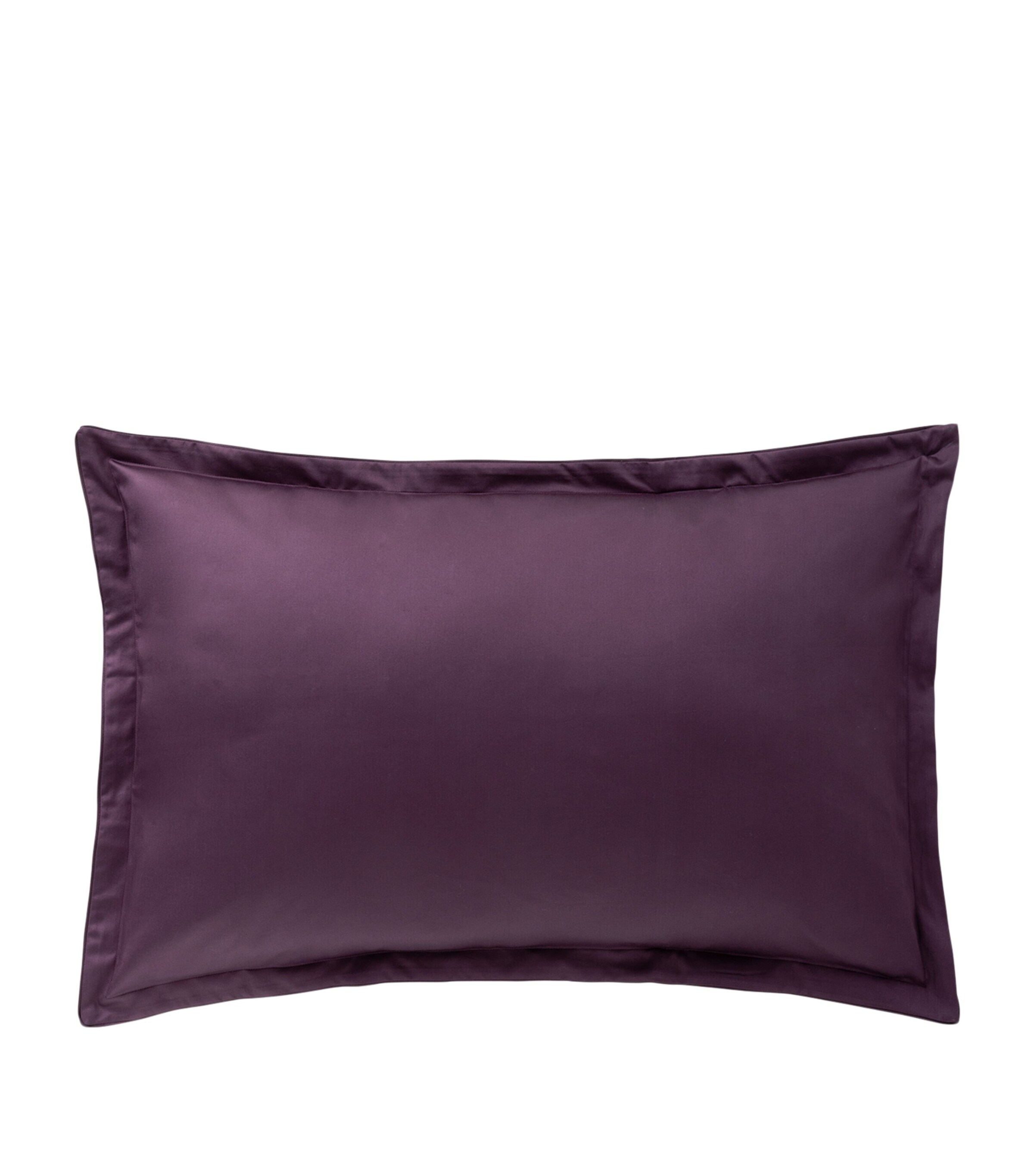 Organic Cotton Vivienne Oxford Pillowcase (50cm x 70cm) PURPLE Image 4
