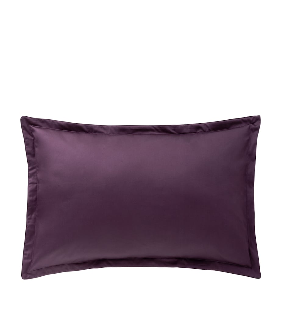 Organic Cotton Vivienne Oxford Pillowcase (50cm x 70cm) PURPLE Image 4