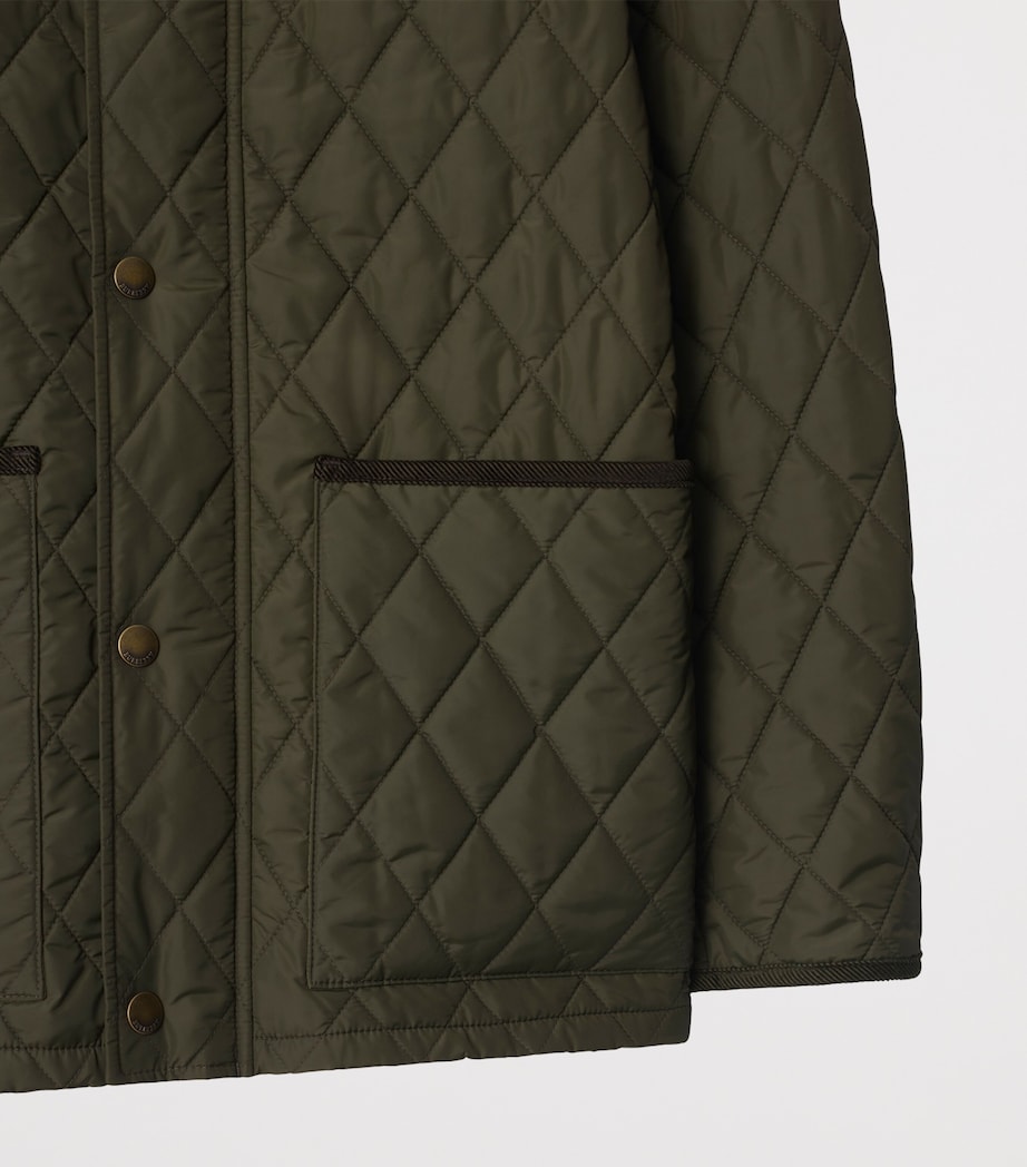 Burberry Mens Quilted Barn Jacket Shale Image 6