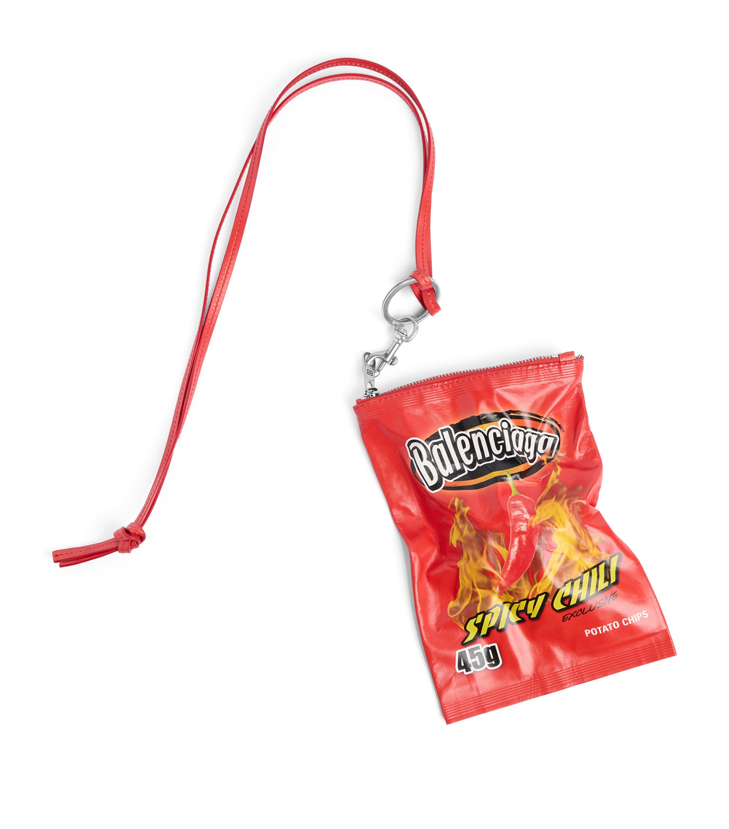 Calf Leather Chips Phone Pouch 6450 Image 2