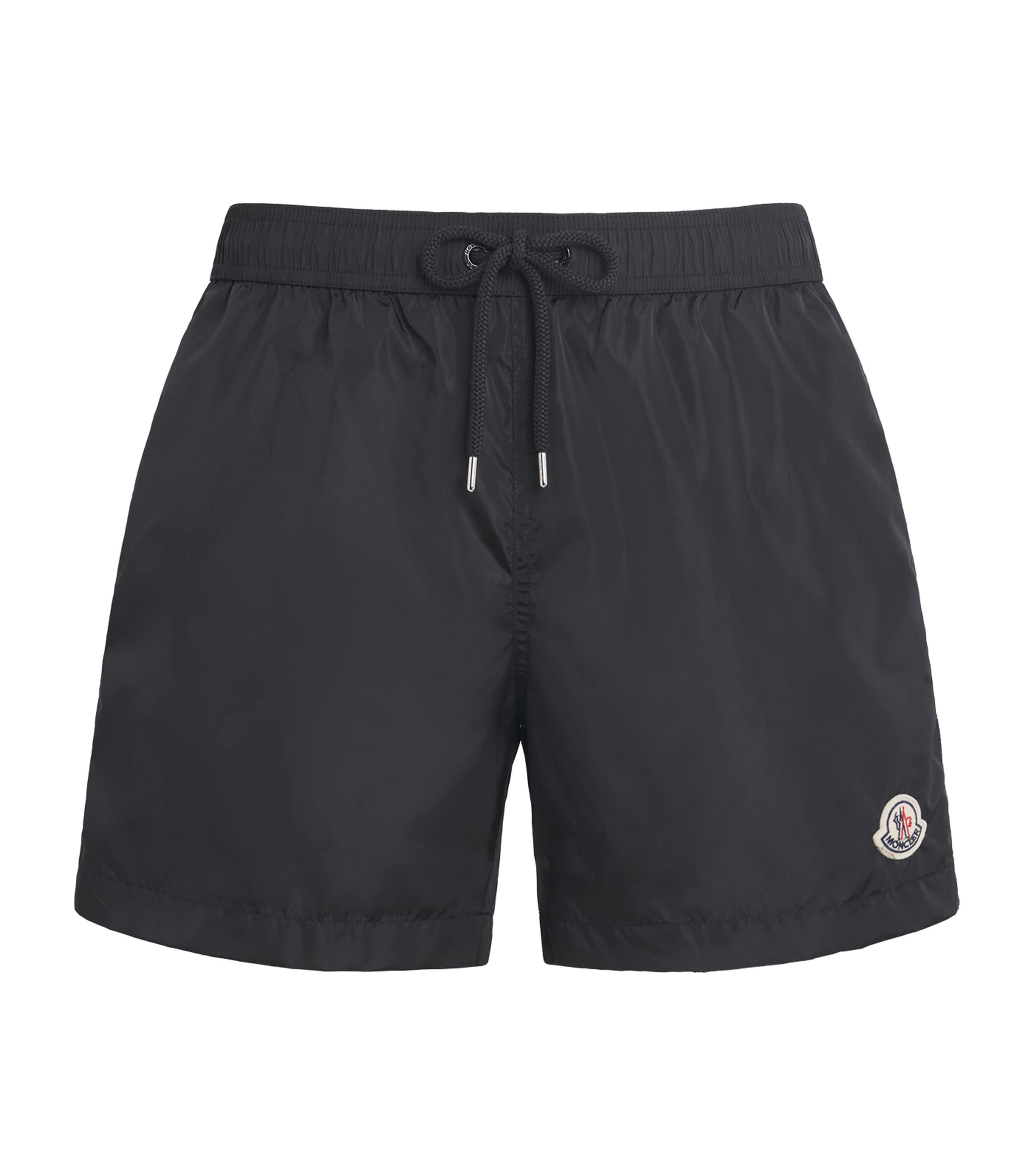 Moncler Swim Shorts With Elastic Waistband And Pockets In Blue