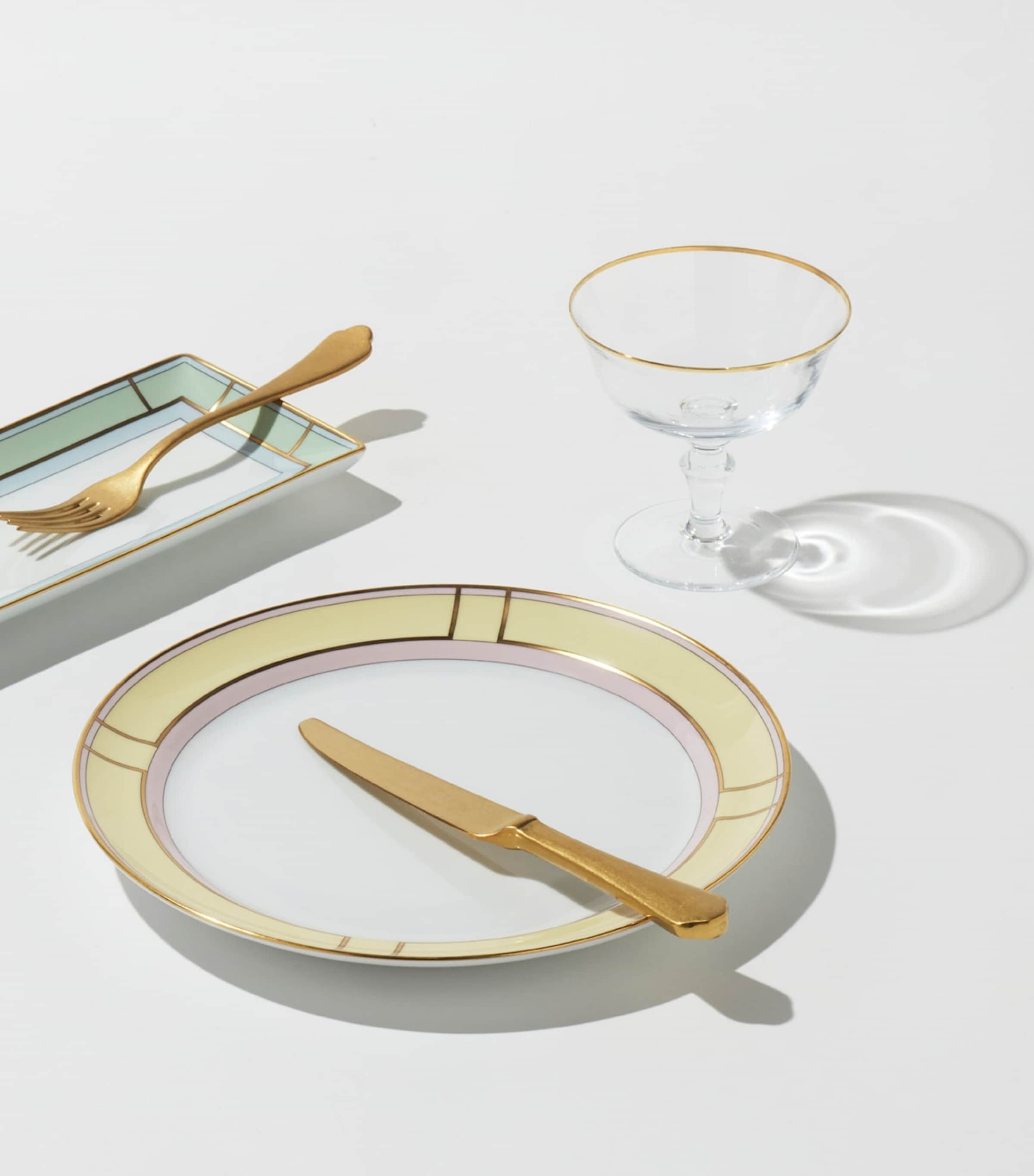 Porcelain Colonna Diva Giallo Dinner Plate (27cm) G00134901 Image 2