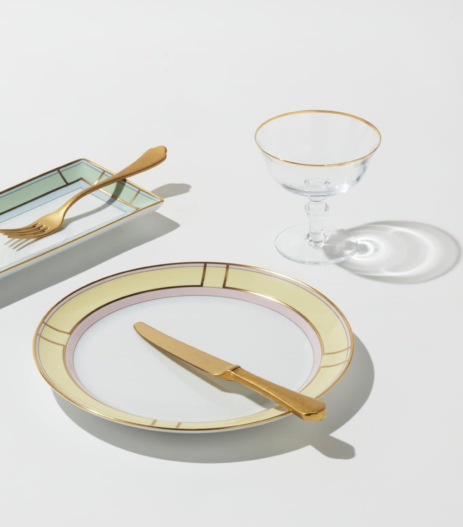 Porcelain Colonna Diva Giallo Dinner Plate (27cm) G00134901 Image 2