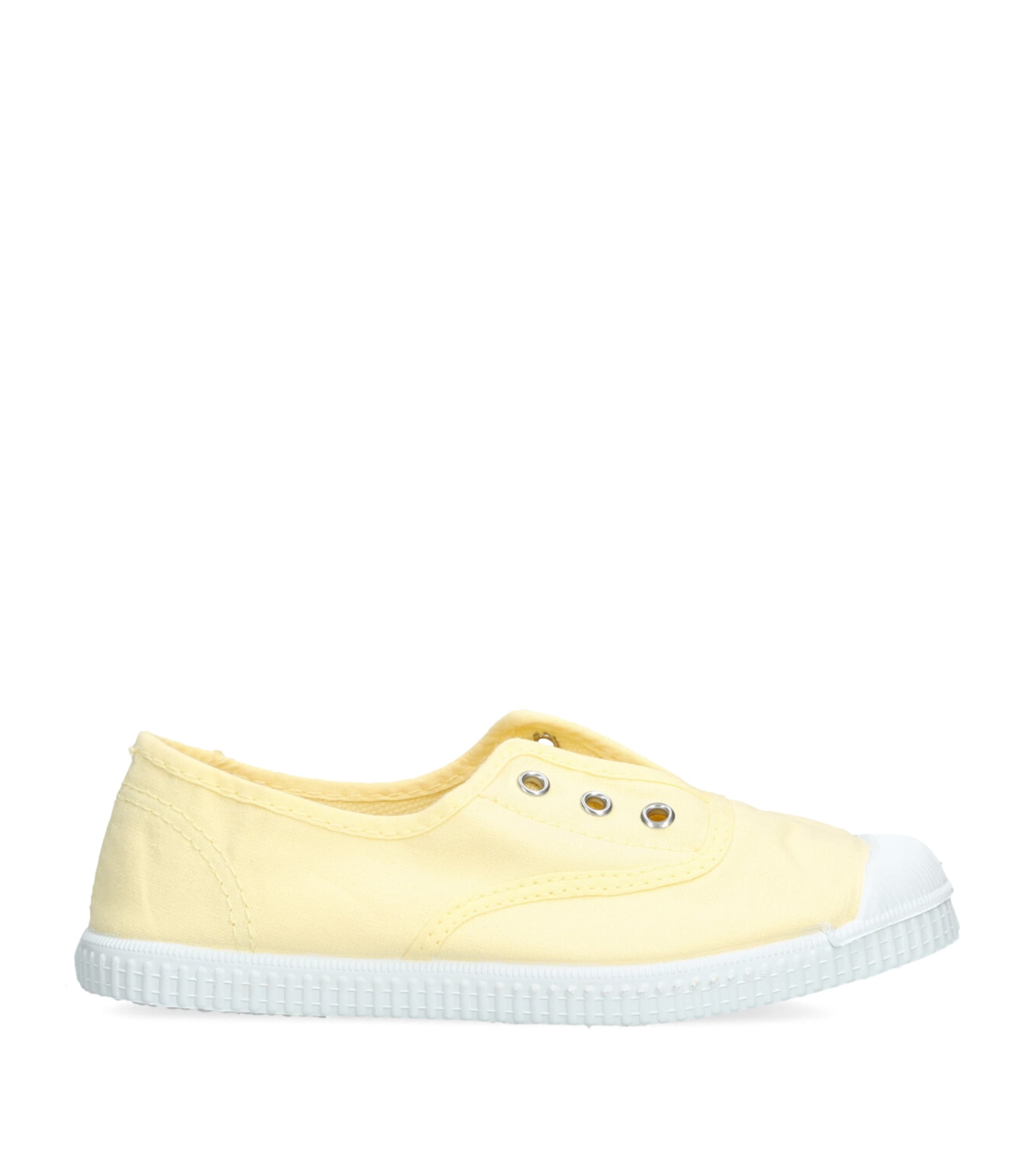 Papouelli Organic Canvas Darcie Sneakers In Yellow