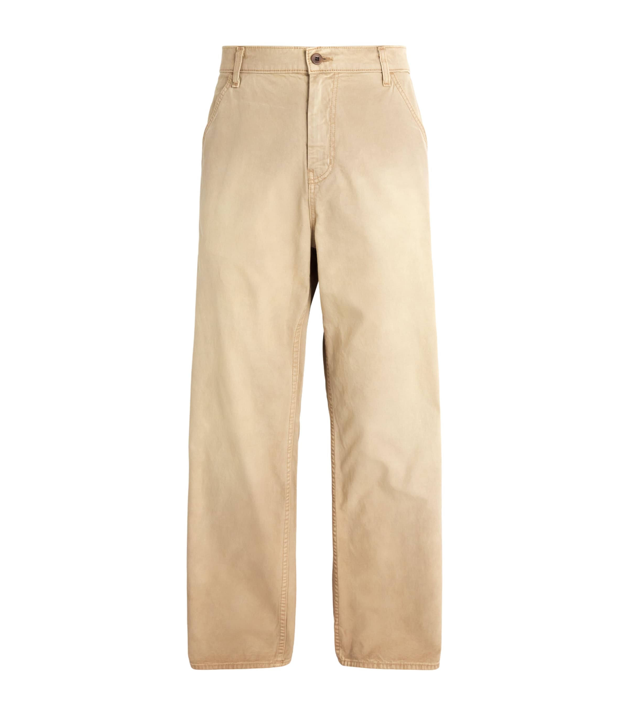 Cherry Los Angeles Mens Western Straight Chinos Desert Tan Image 1