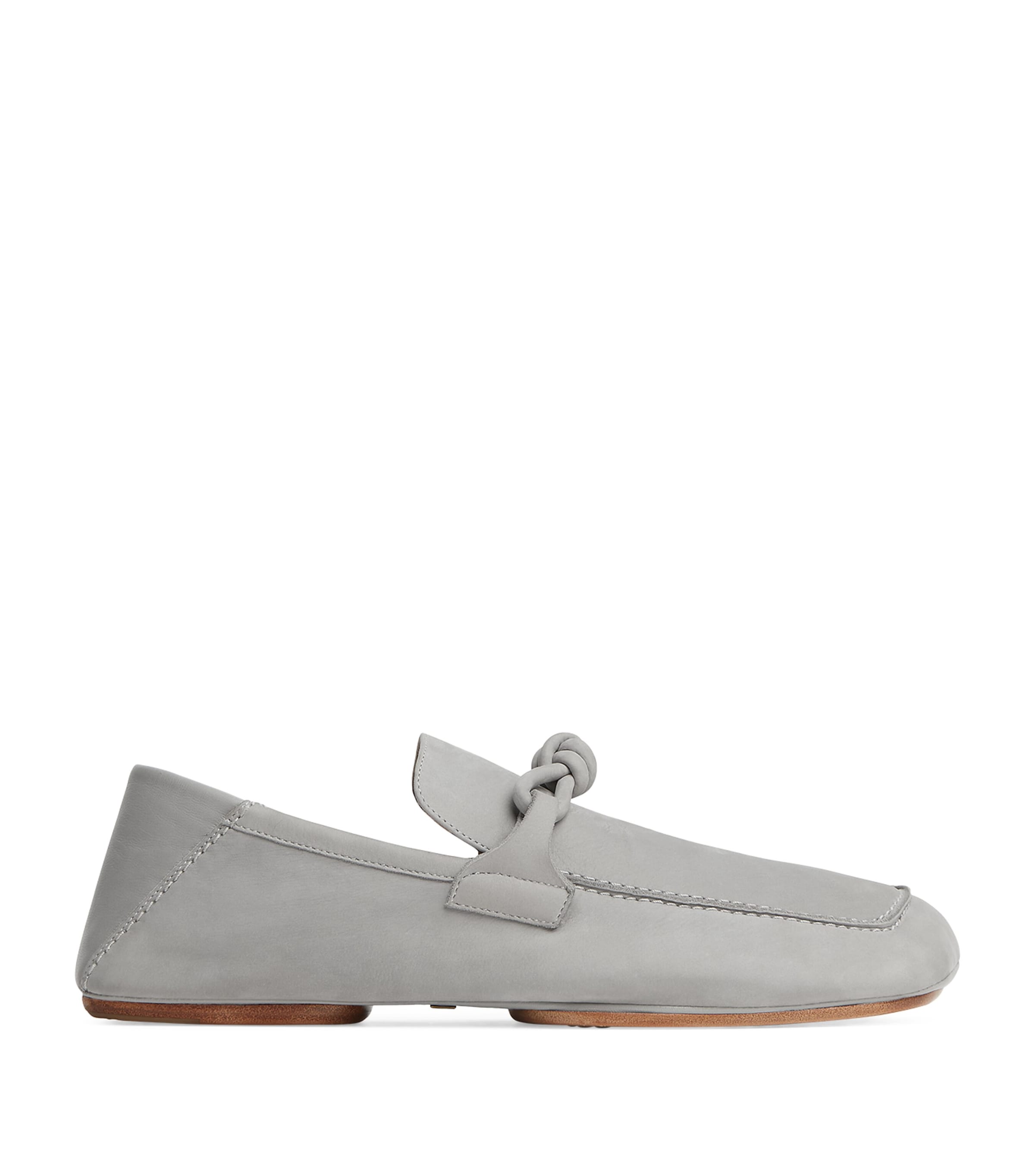 Bottega Veneta Nubuck Leather Daddy Loafers