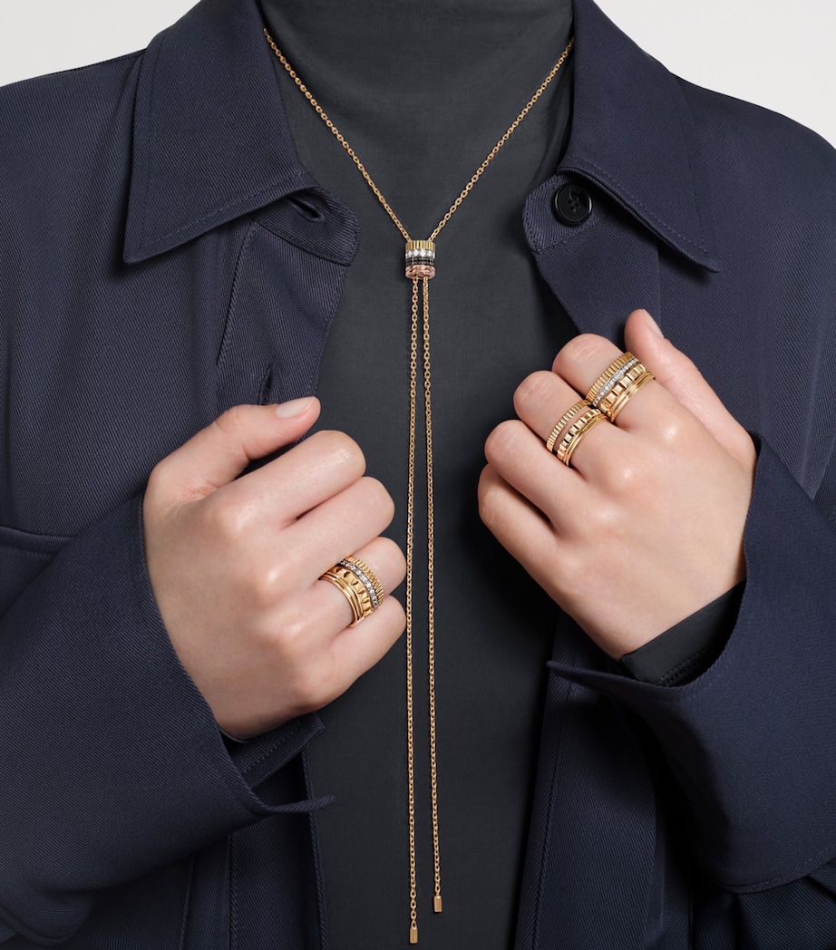 Yellow Gold Quatre Radiant Ring YELLOW GOLD Image 2