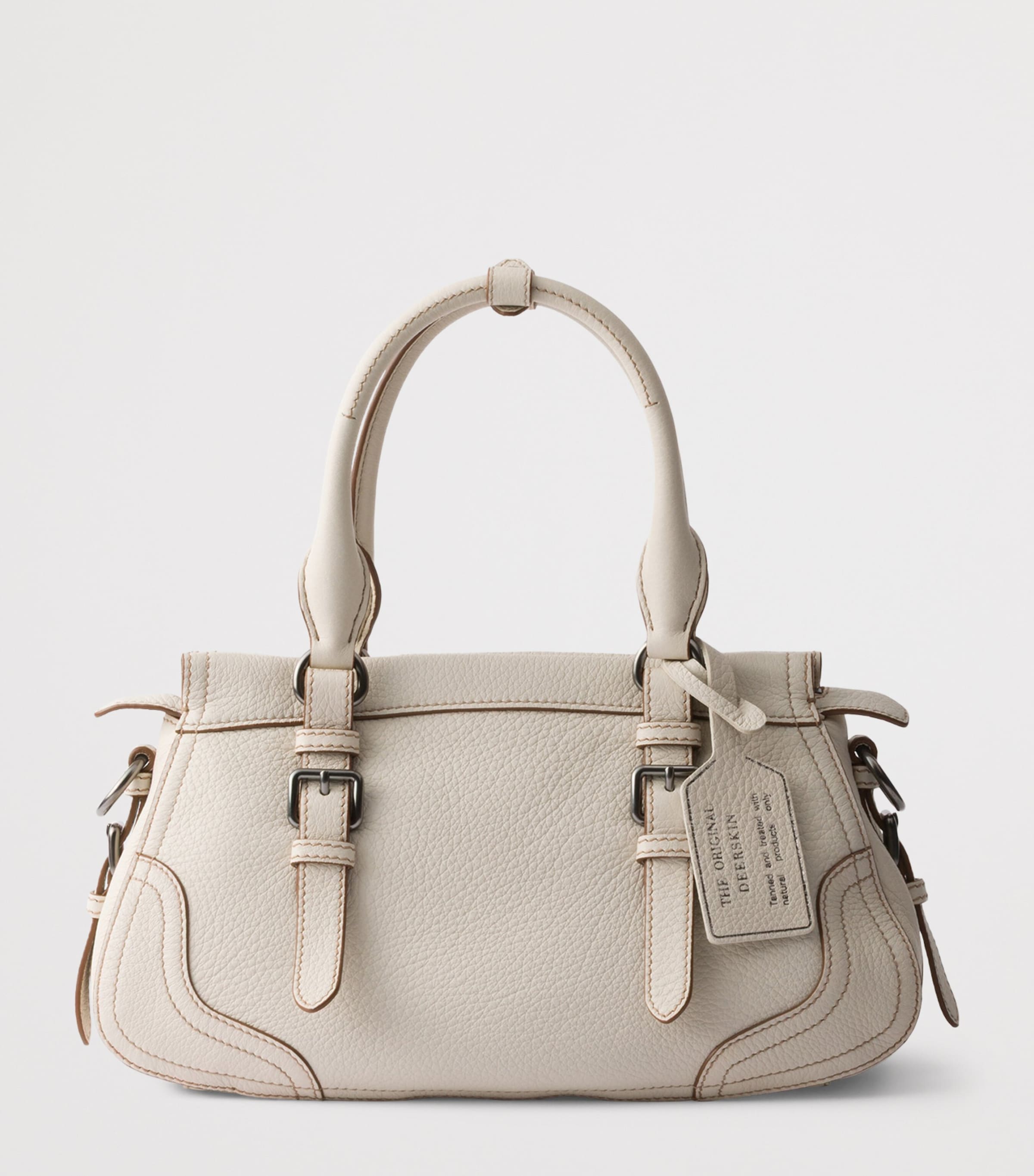 Large Leather Tote Bag F0K74 Image 3