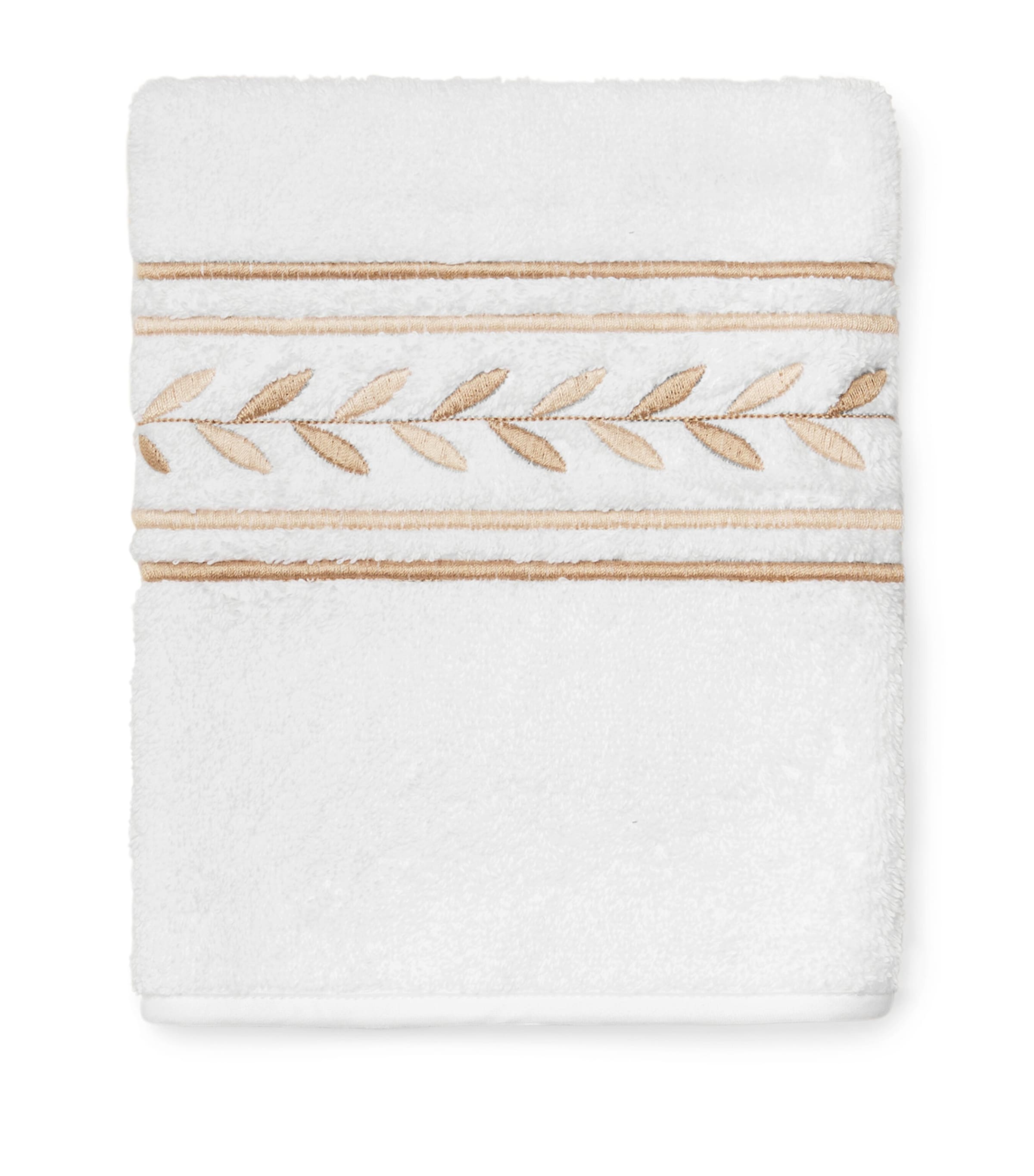Pratesi Cotton Impero Wash Cloth In White