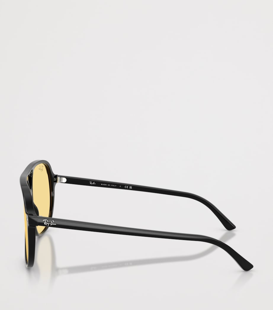 Ray-Ban Bill Summer Capsule Square Sunglasses Black Image 3
