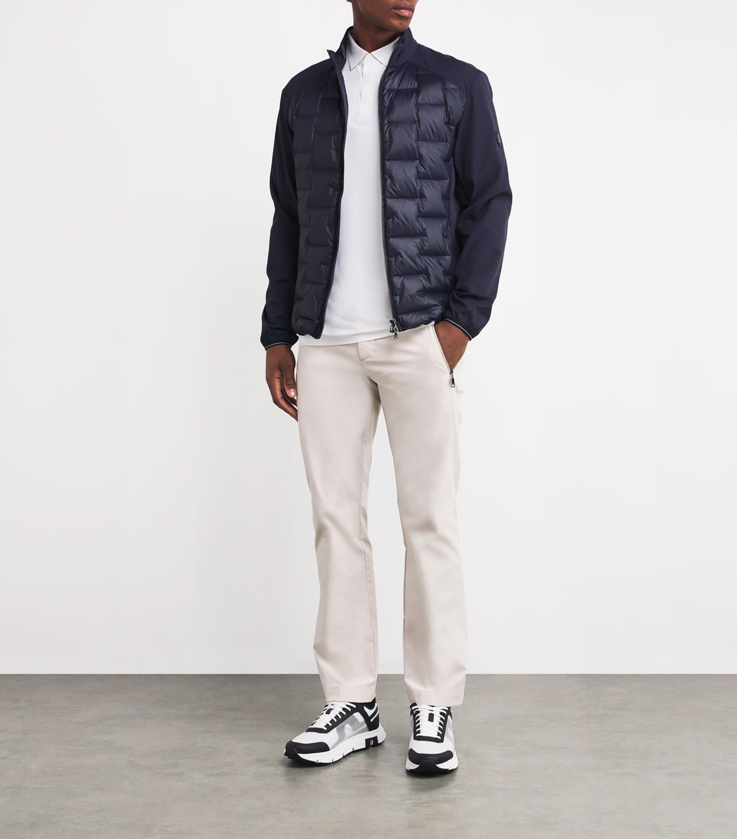Down Hybrid Dardan Jacket 464 NAVY Image 2