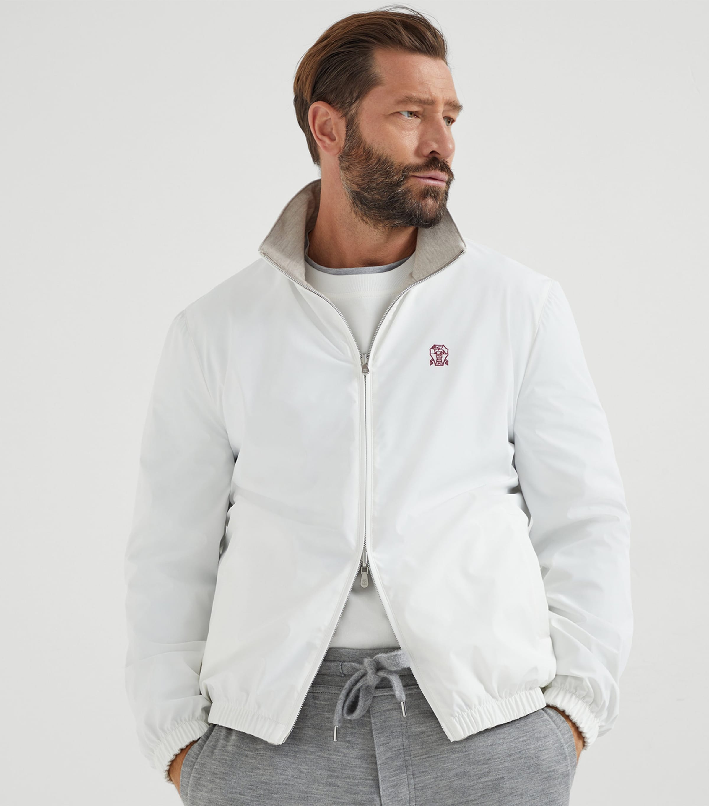 Reversible Logo Jacket CJE64 Image 2