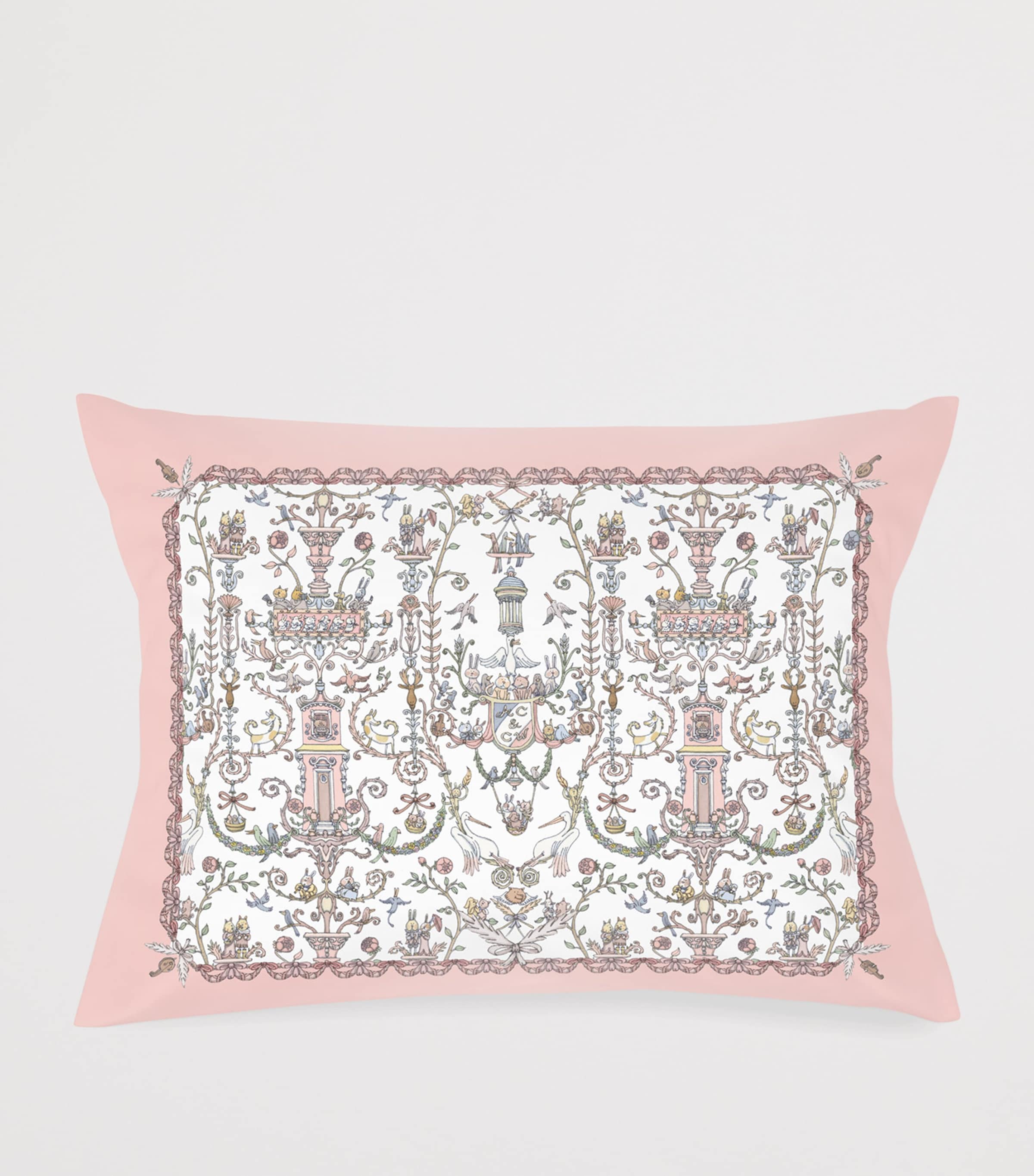 x Caitlin Wilson Toile de Jouy Cushion PINK Image 2