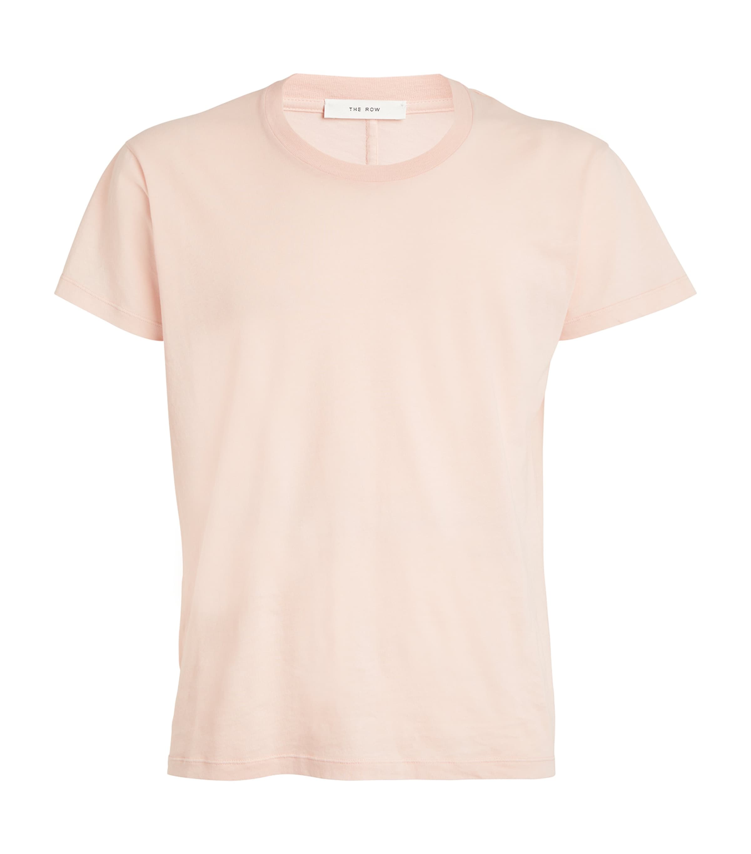 The Row Cotton T-shirt In Pink