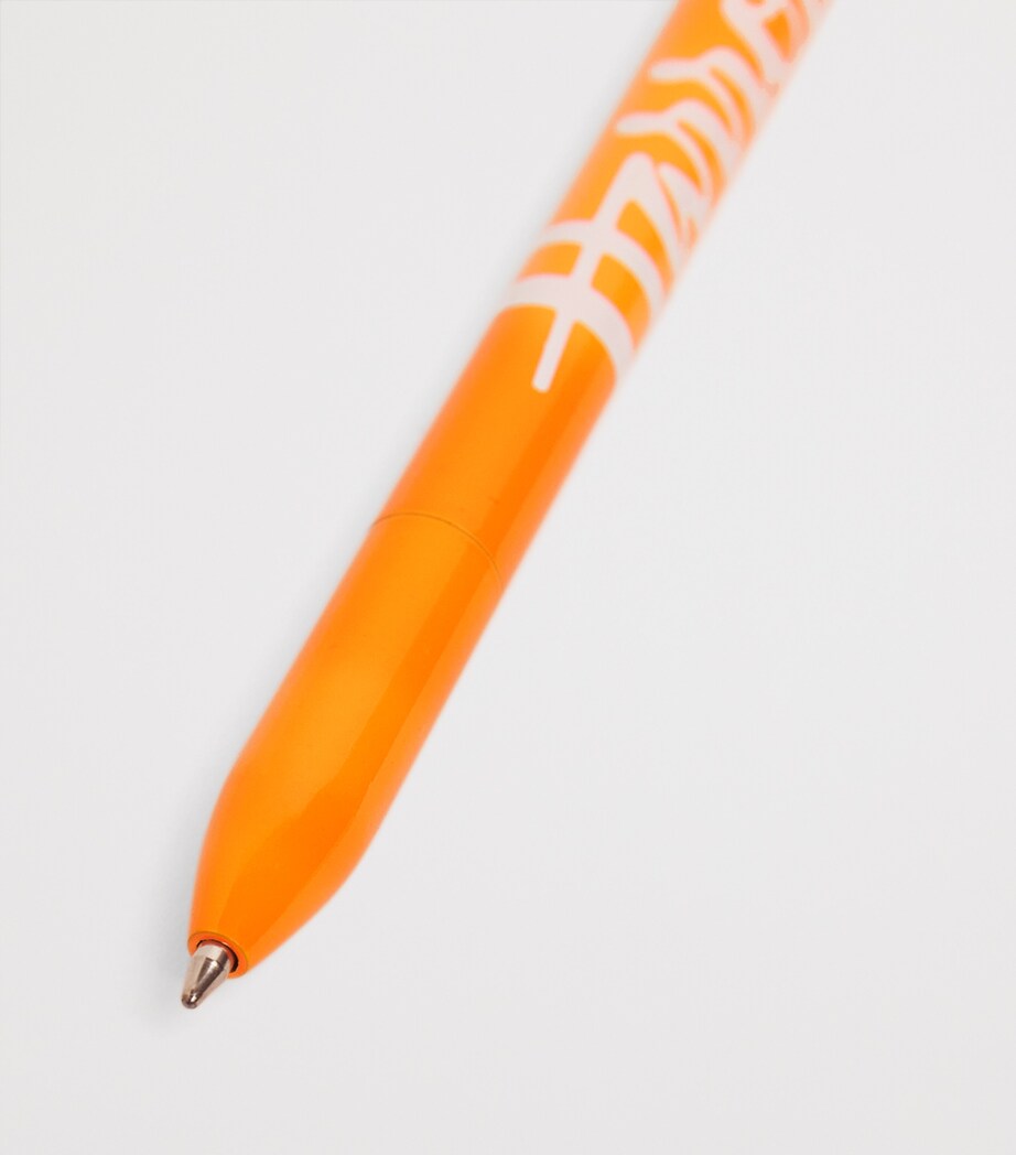 Harrods Logo Pen Orange Image 3