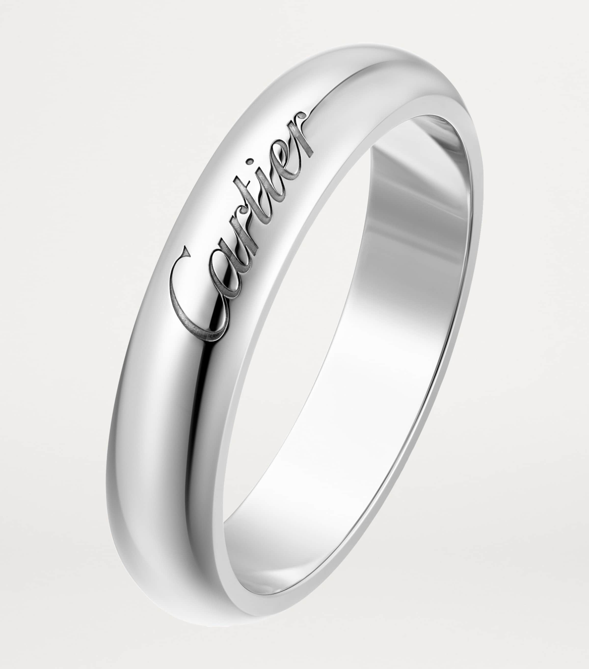 Platinum C de Cartier Wedding Ring PLATINUM Image 3