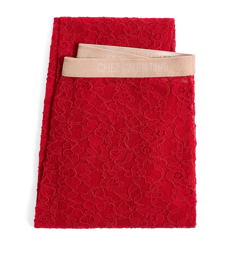 Lace Floral Tights R9M Image 1