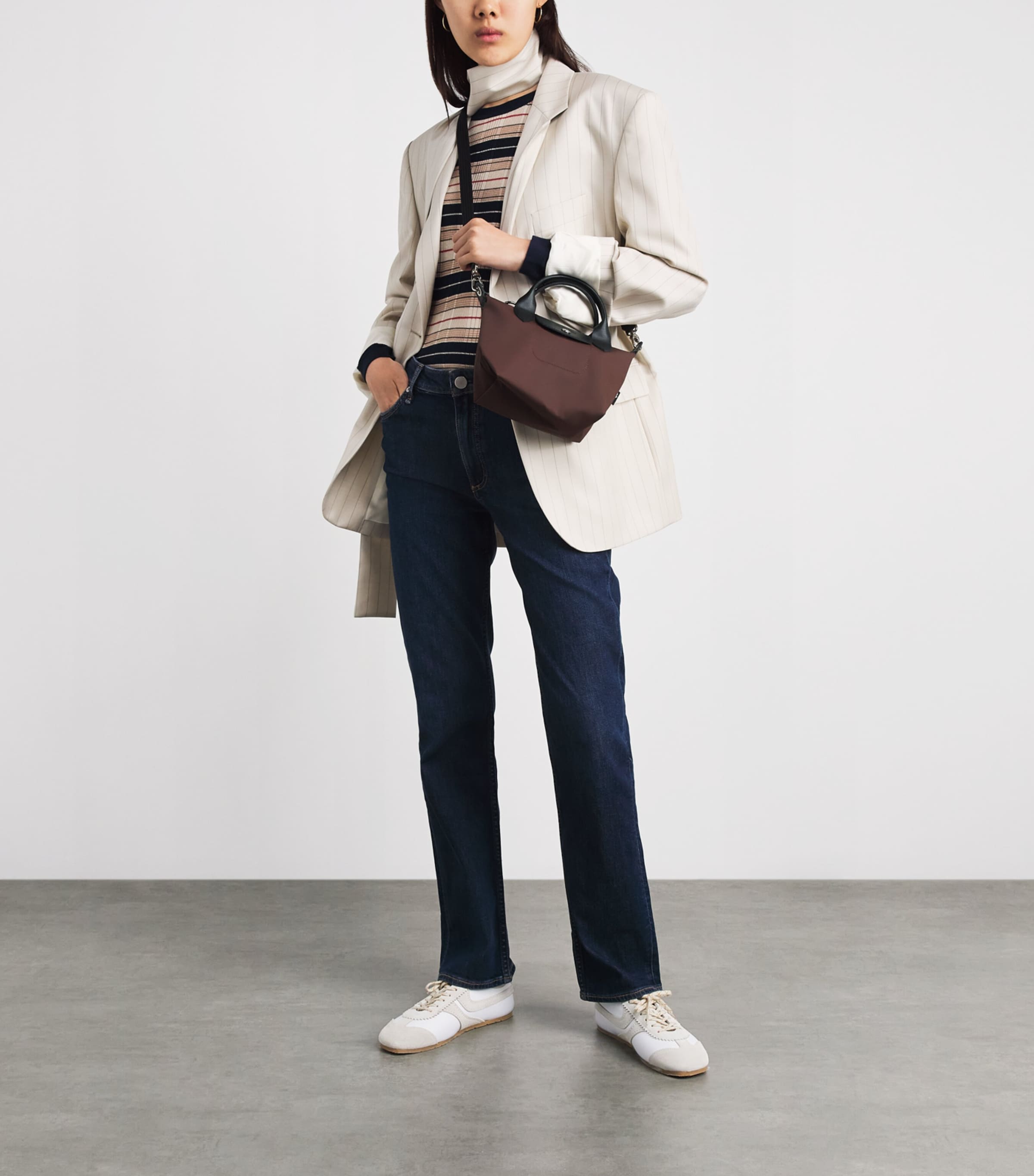 Longchamp LO XBDY BAG LE PLIAGE ENERGY SAM XS Cacao Image 2