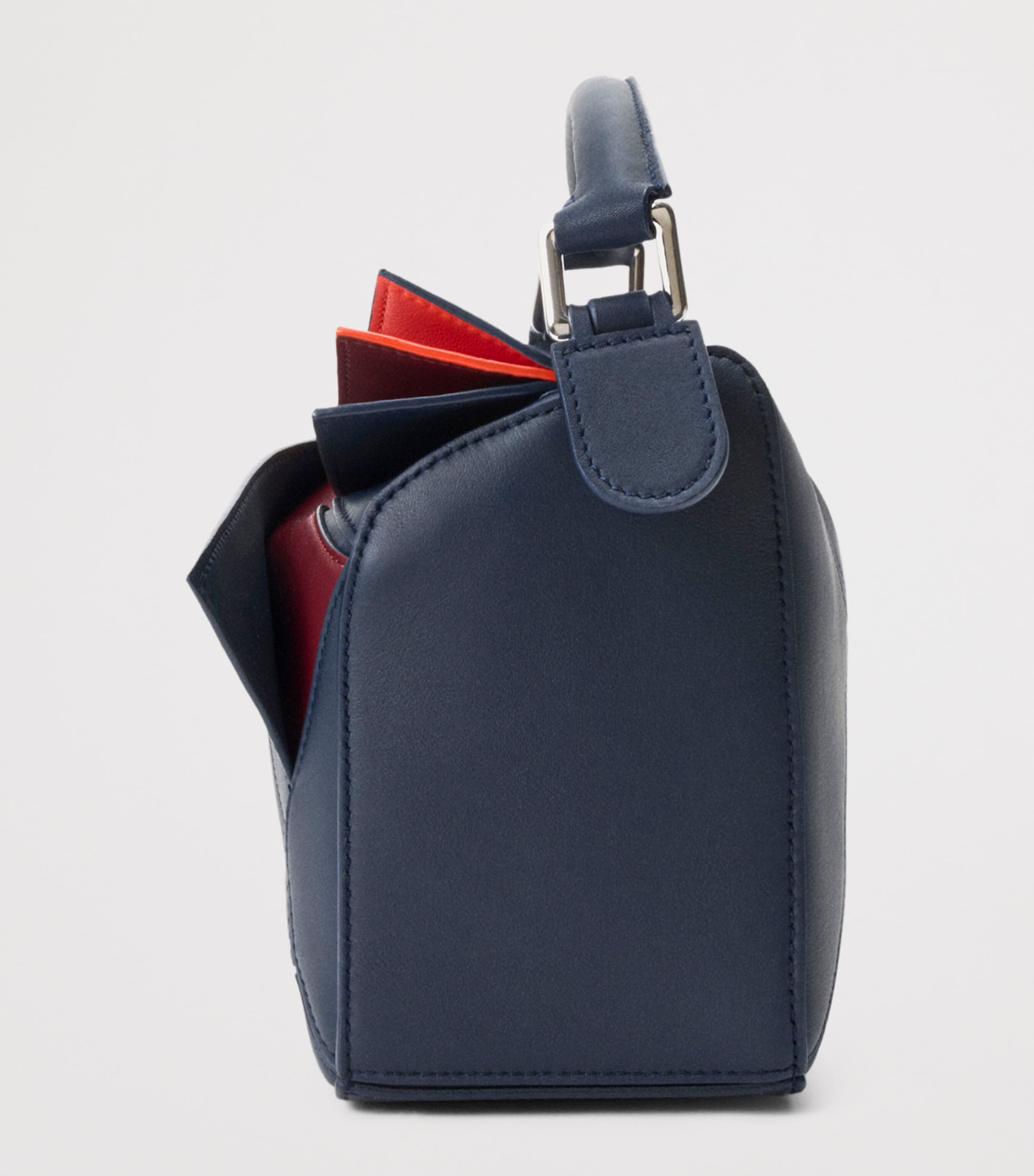 LOEWE Small Leather Layers Puzzle Top-Handle Bag Image 4