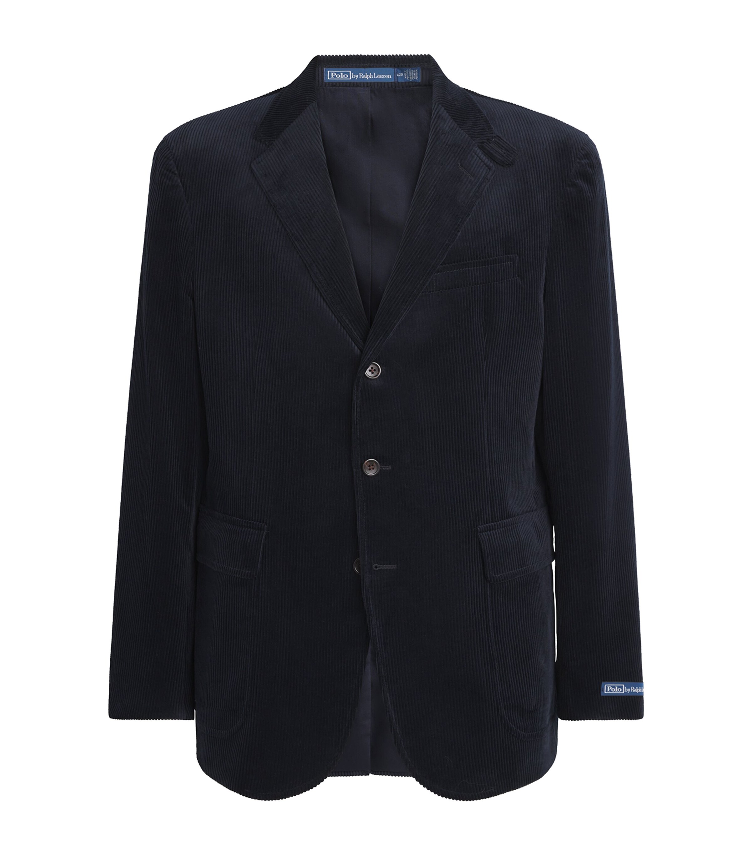 Polo Ralph Lauren Mens Cotton Corduroy Blazer Navy Image 1