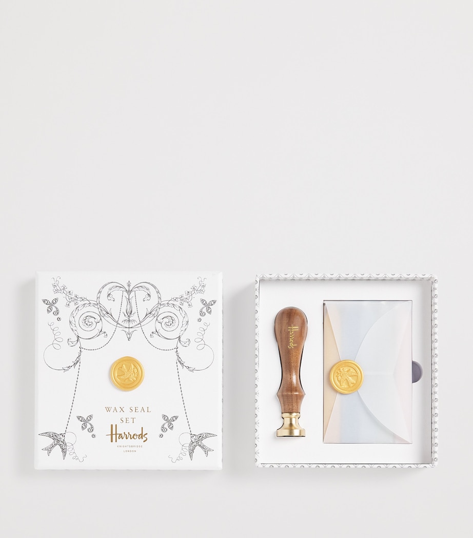 Harrods Archive Lace Wax Stamp Set White Image 2