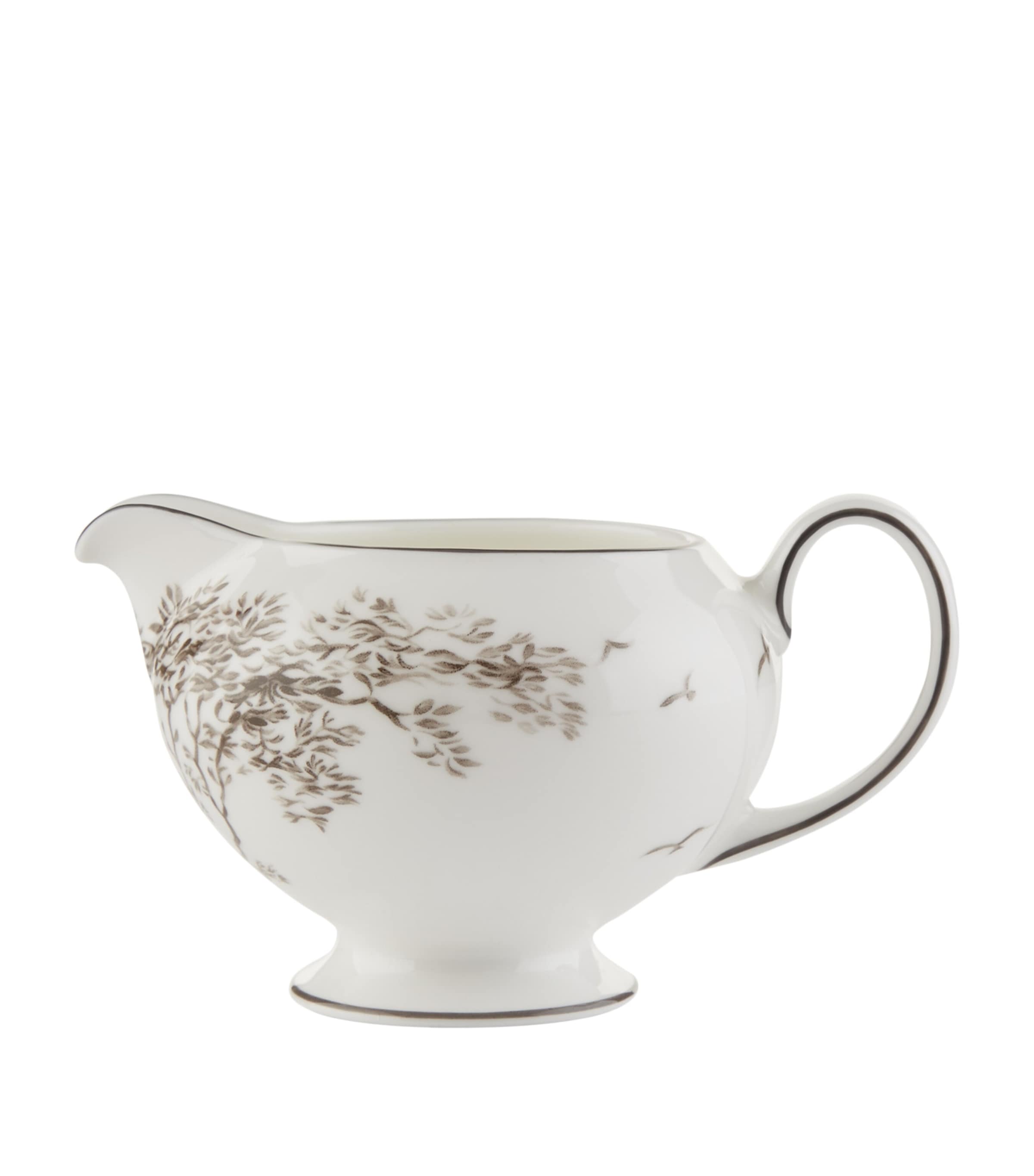 Wedgwood Parklands Cream Jug In Grey