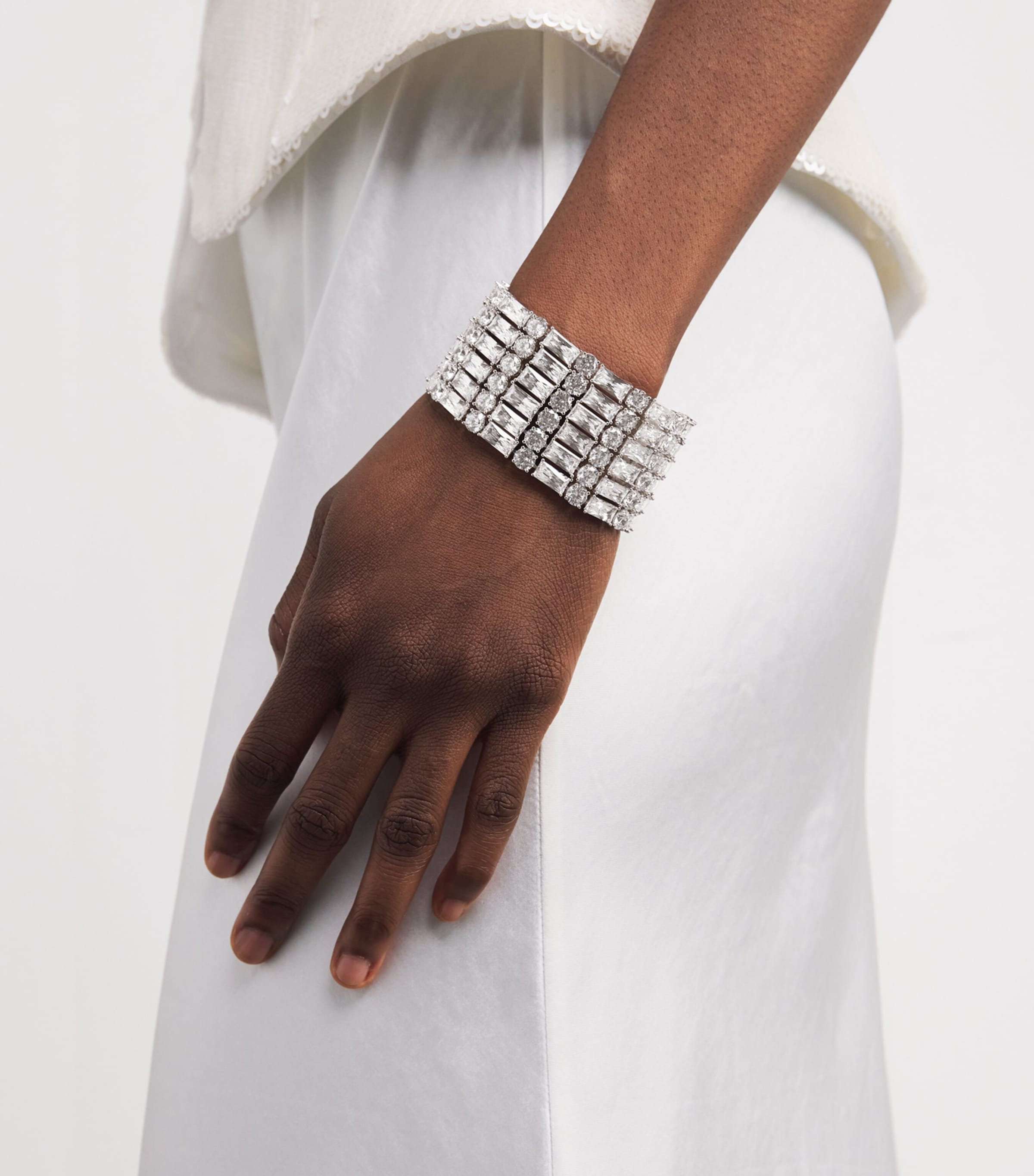 Crystal Bracelet SILVER Image 2