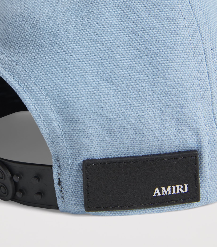 Cotton Embroidered Logo Cap ASHLEY BLUE Image 4