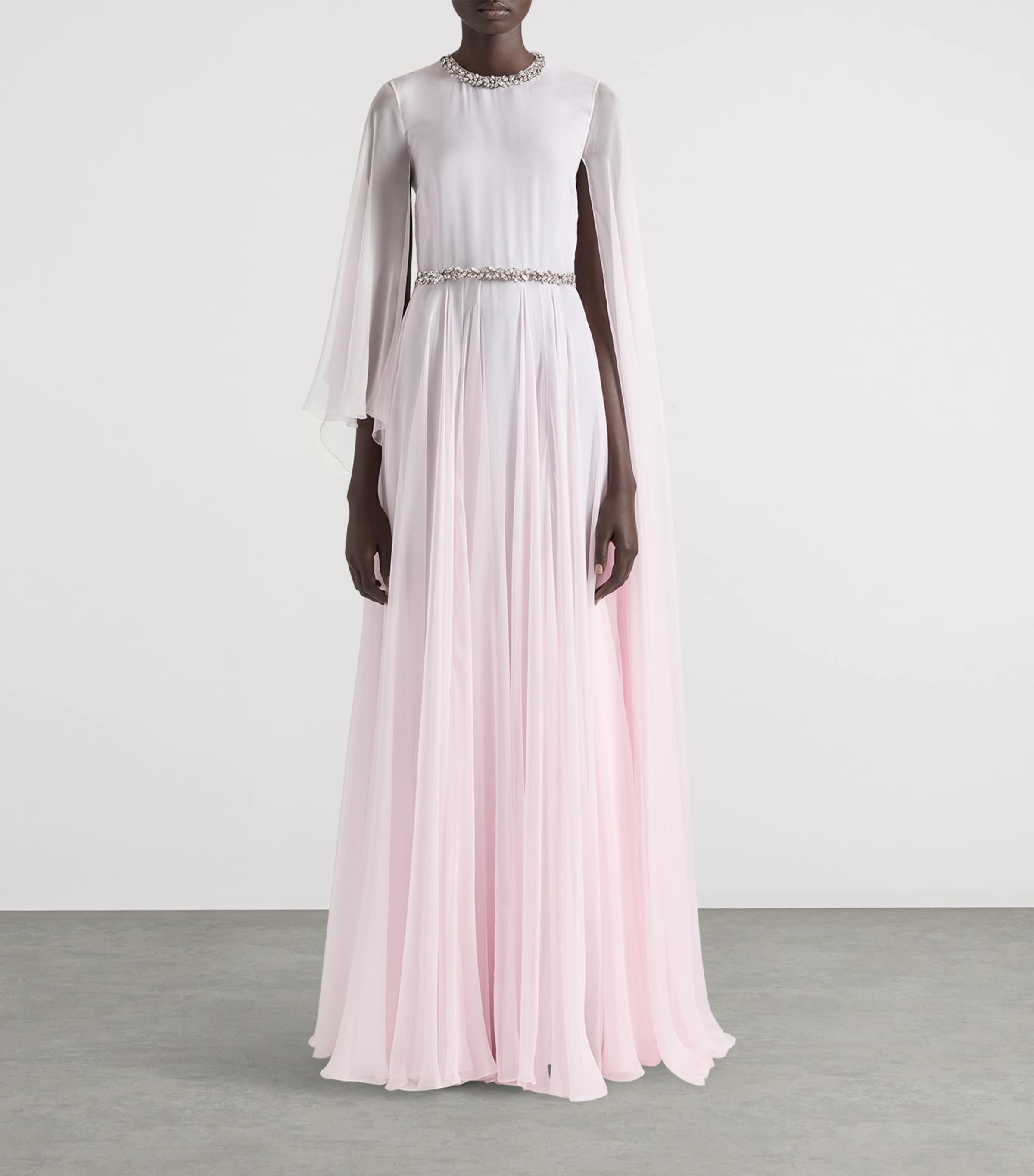 Draped Gown LIGHT PINK Image 2