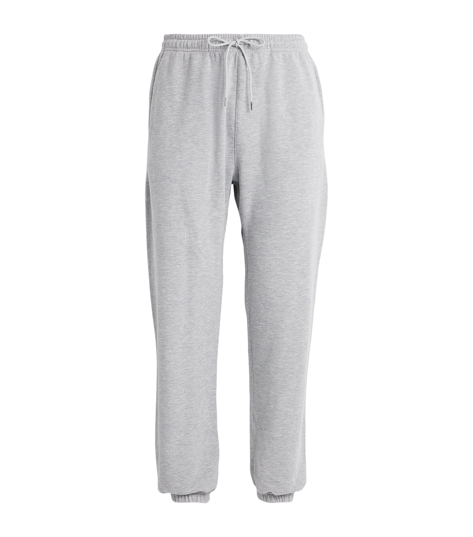 Alo Yoga Mens Cotton-Blend Chill Sweatpants Heather Grey Image 1