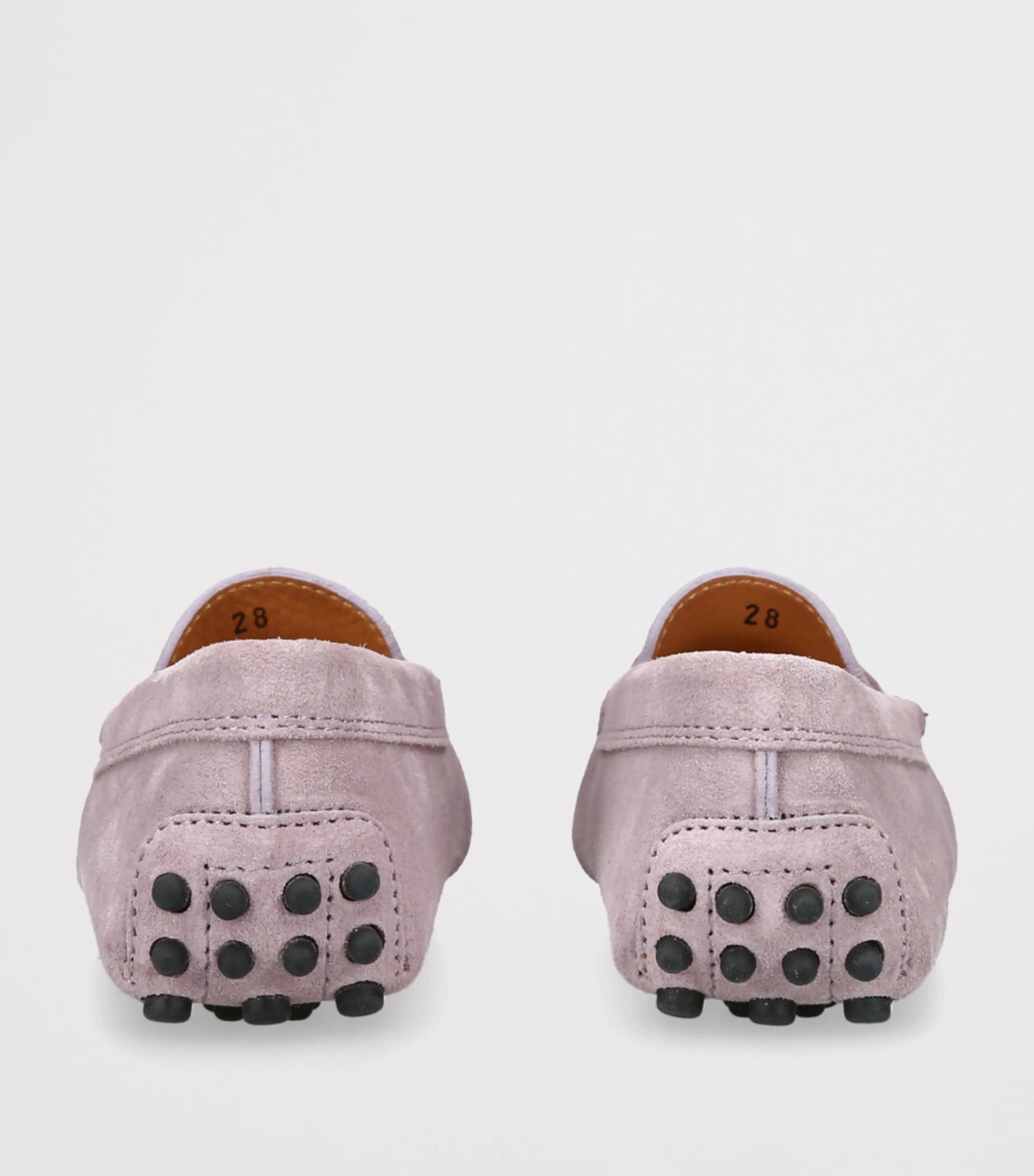 Tod's Suede Gommino Driving Shoes Pink Image 2