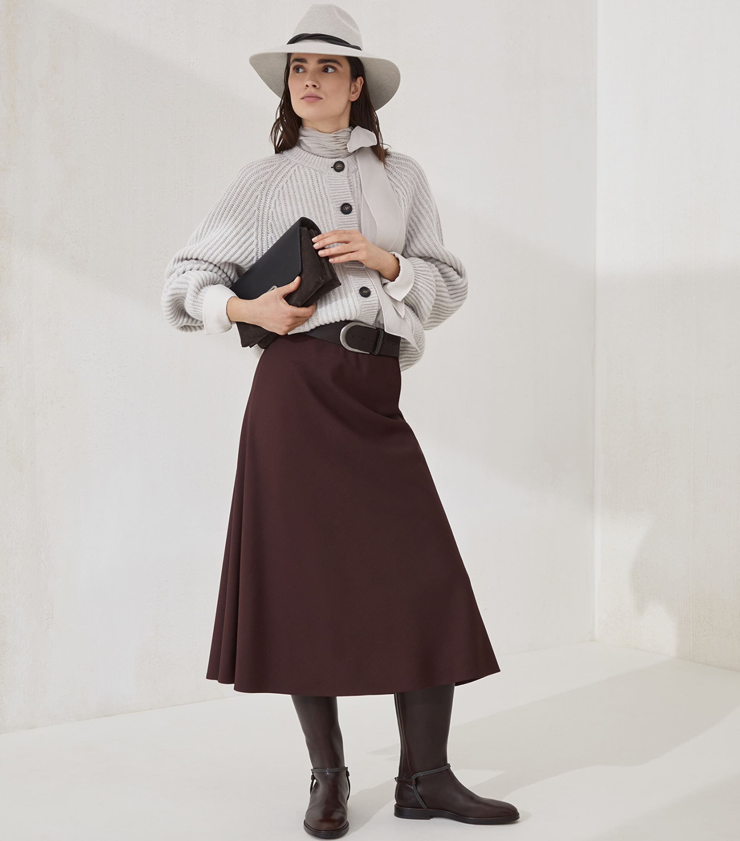 Cashmere Cardigan C9610 Image 4