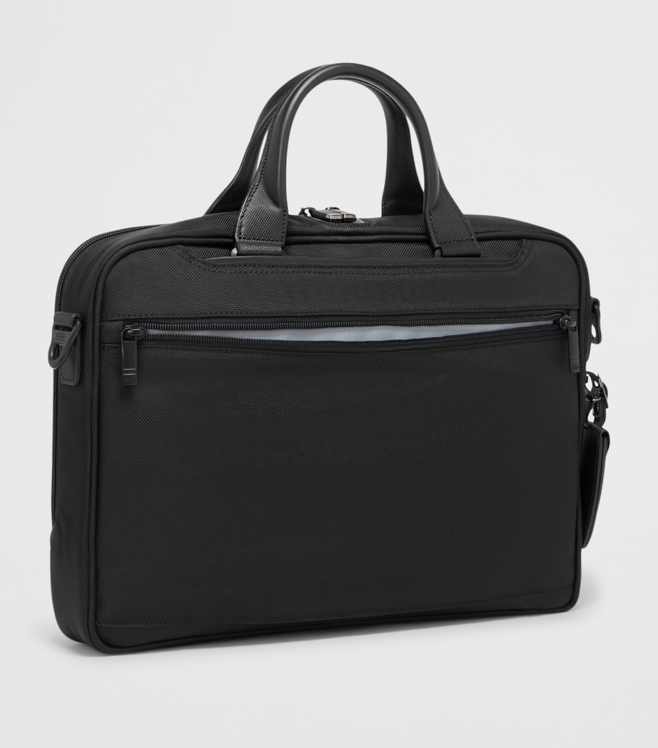 Tumi Medium Alpha 4 Briefcase (15") Black Image 3