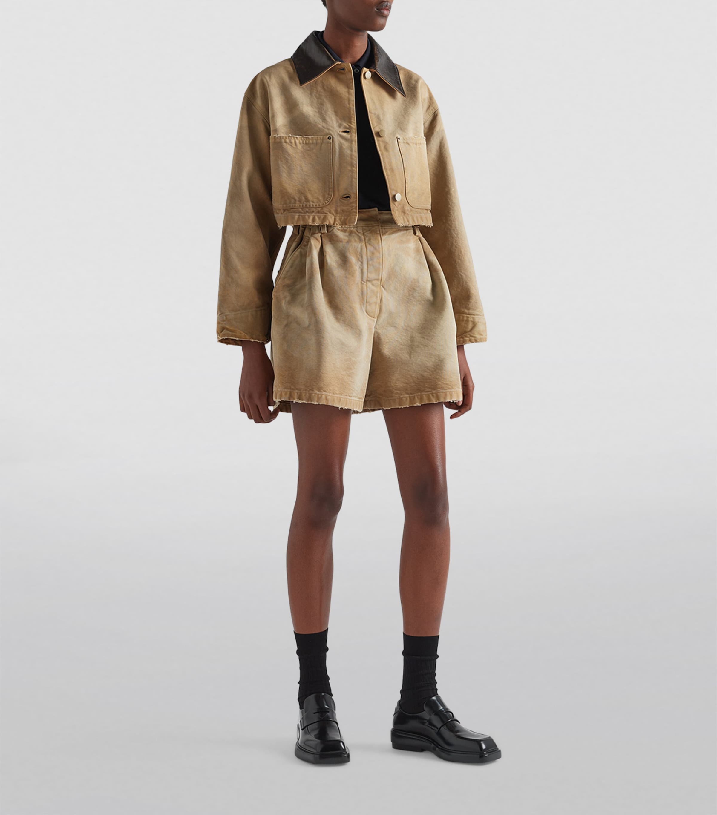 Canvas Shorts F0QB9 Image 2