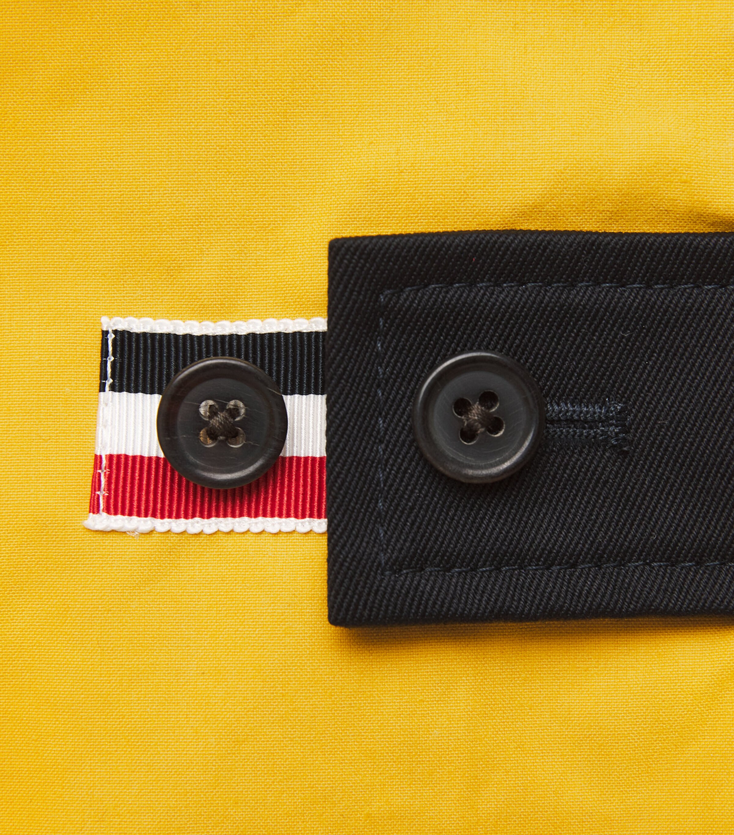 Cotton Water-Resistant Field Jacket YELLOW Image 5