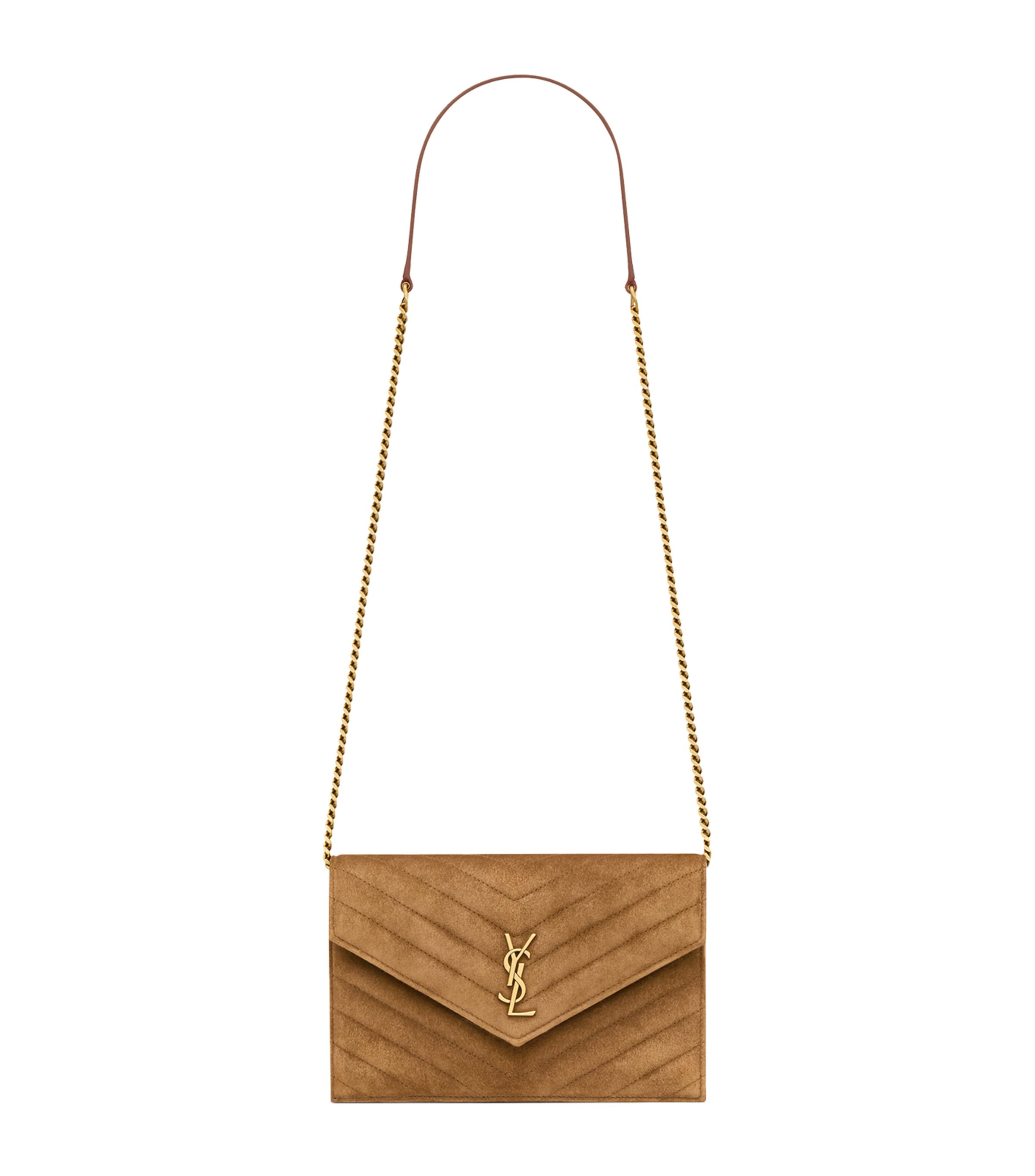 Saint Laurent Cassandre Envelope Chain Wallet Image 1